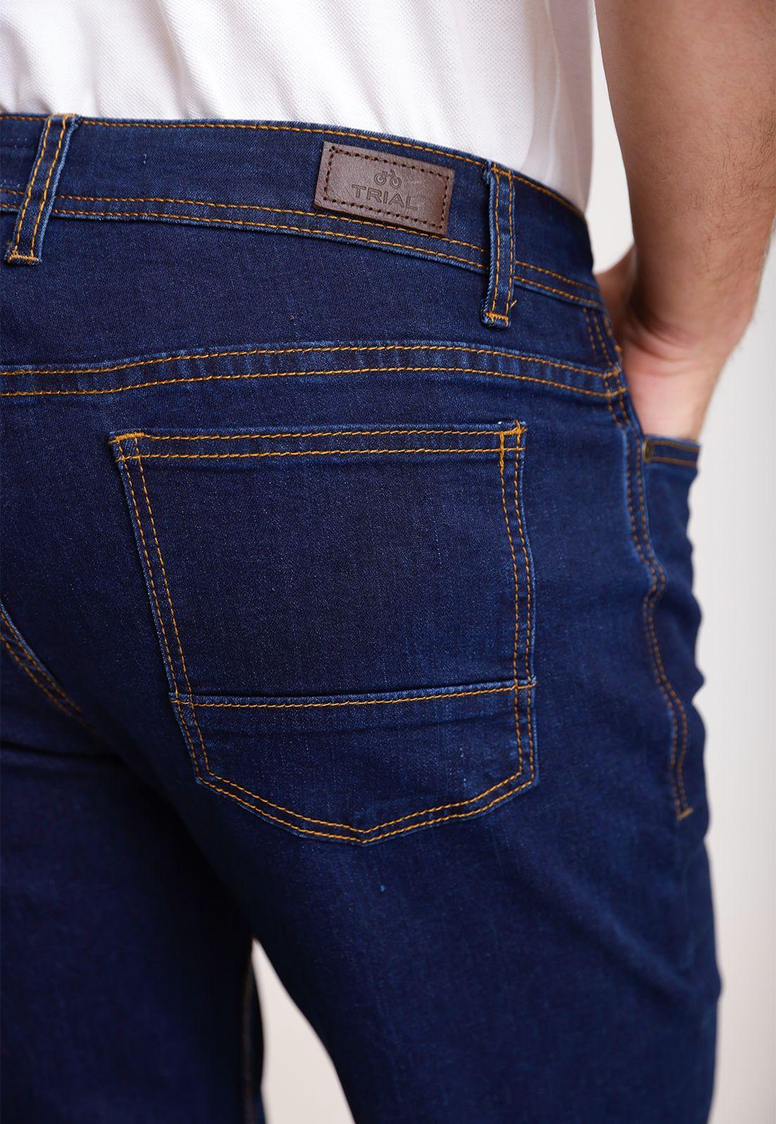 Jeans Hombre Regular Nadal Algodón Azul Medio-2