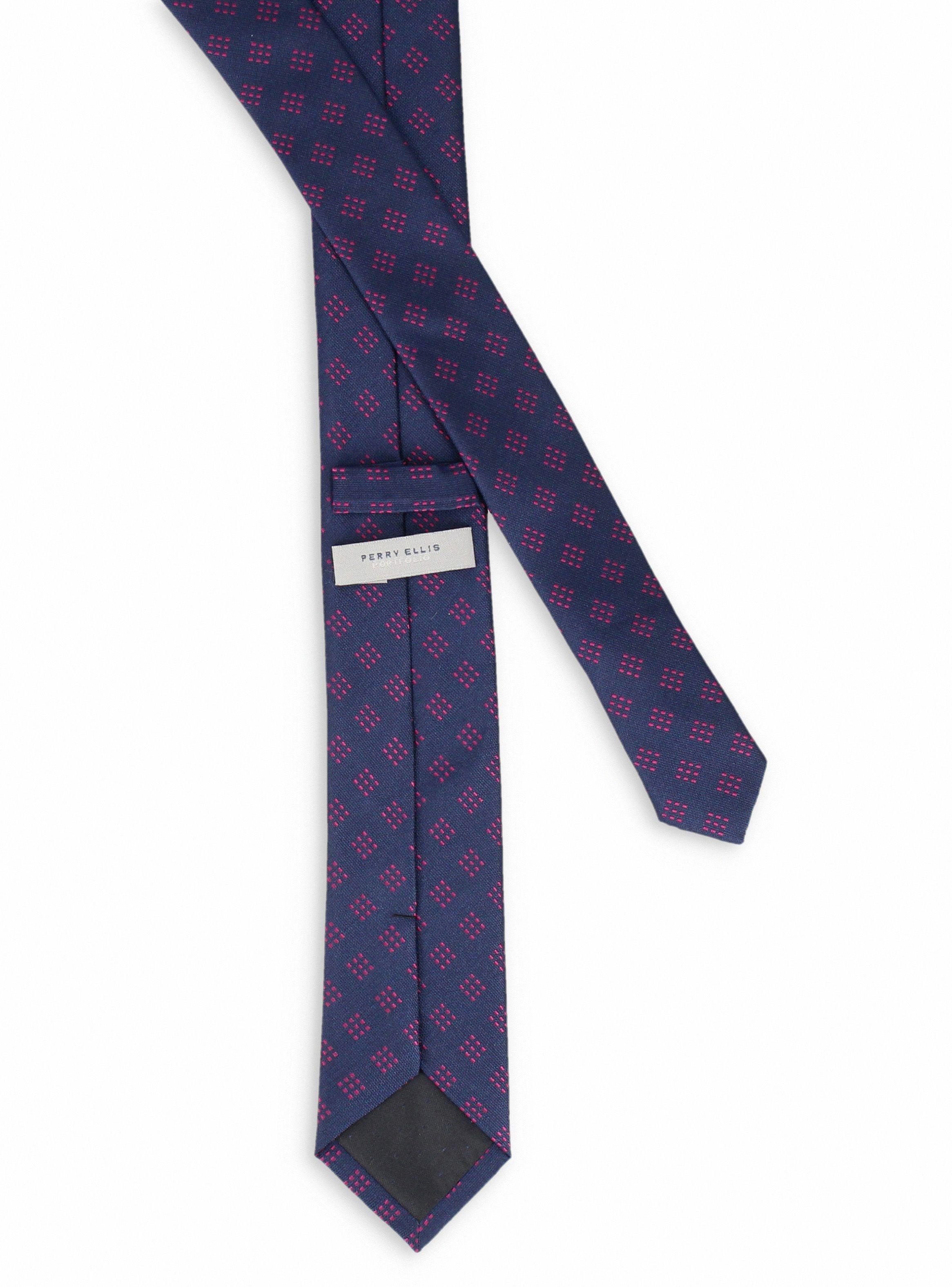 Corbata fantasía navy y fucsia resist spill-2