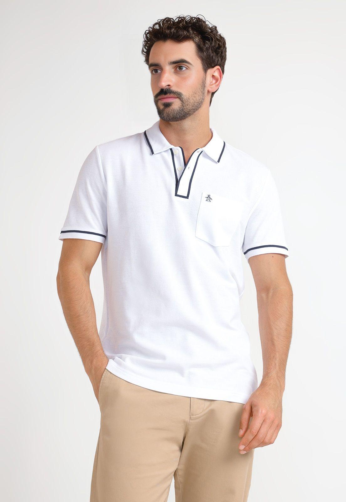 Polera Polo De Hombre The Earl Blanco-0