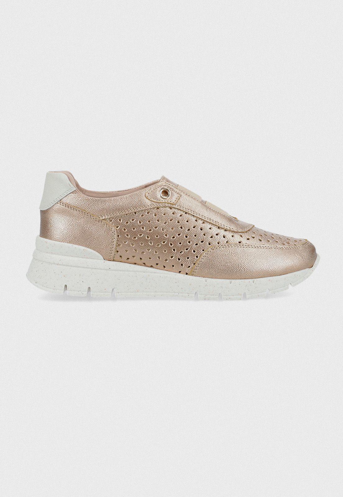 Zapatilla De Mujer Modelo Alb W 119 Color Bronce-0