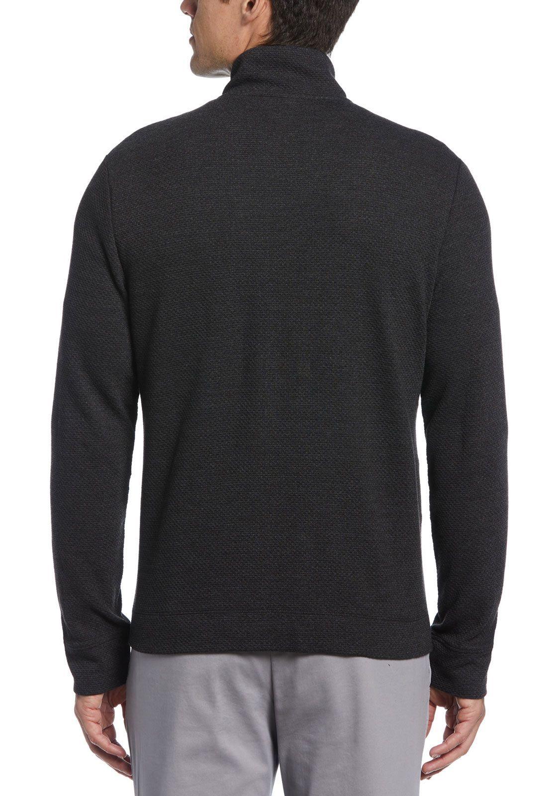 Polerón Full Zip Textura Marengo-1