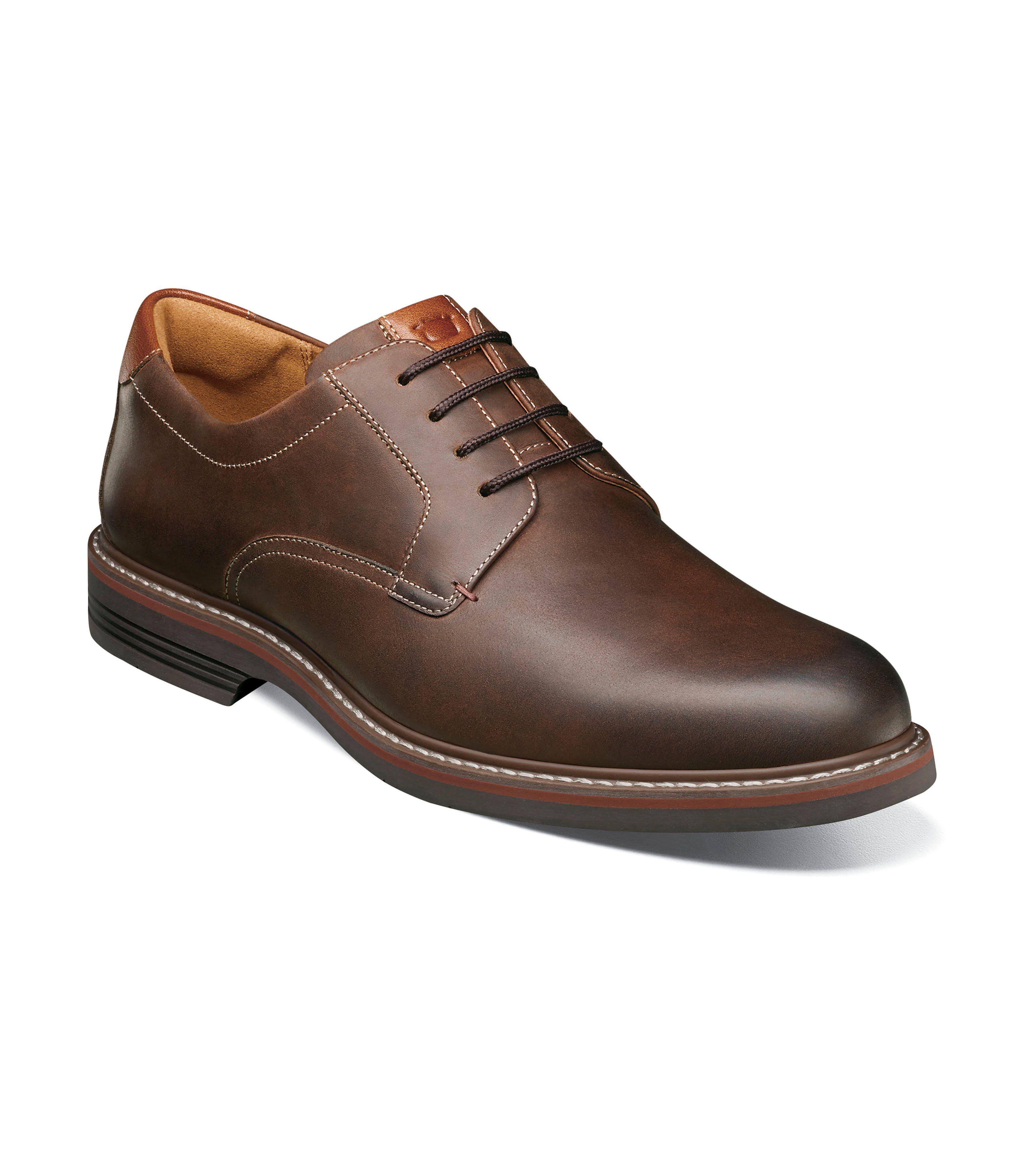 Zapatos Norwalk Plain Toe Oxford Café-0