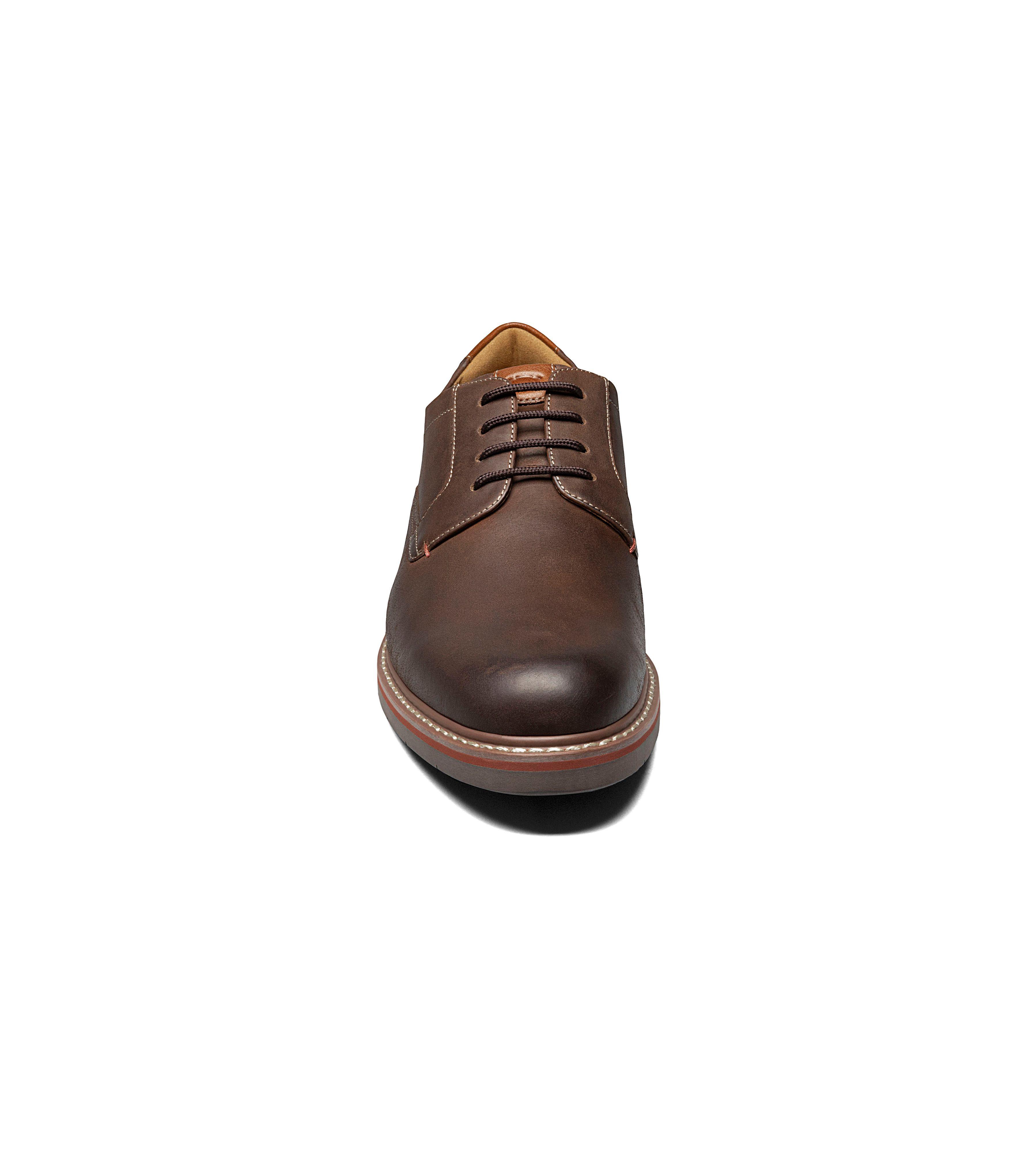 Zapatos Norwalk Plain Toe Oxford Café-1