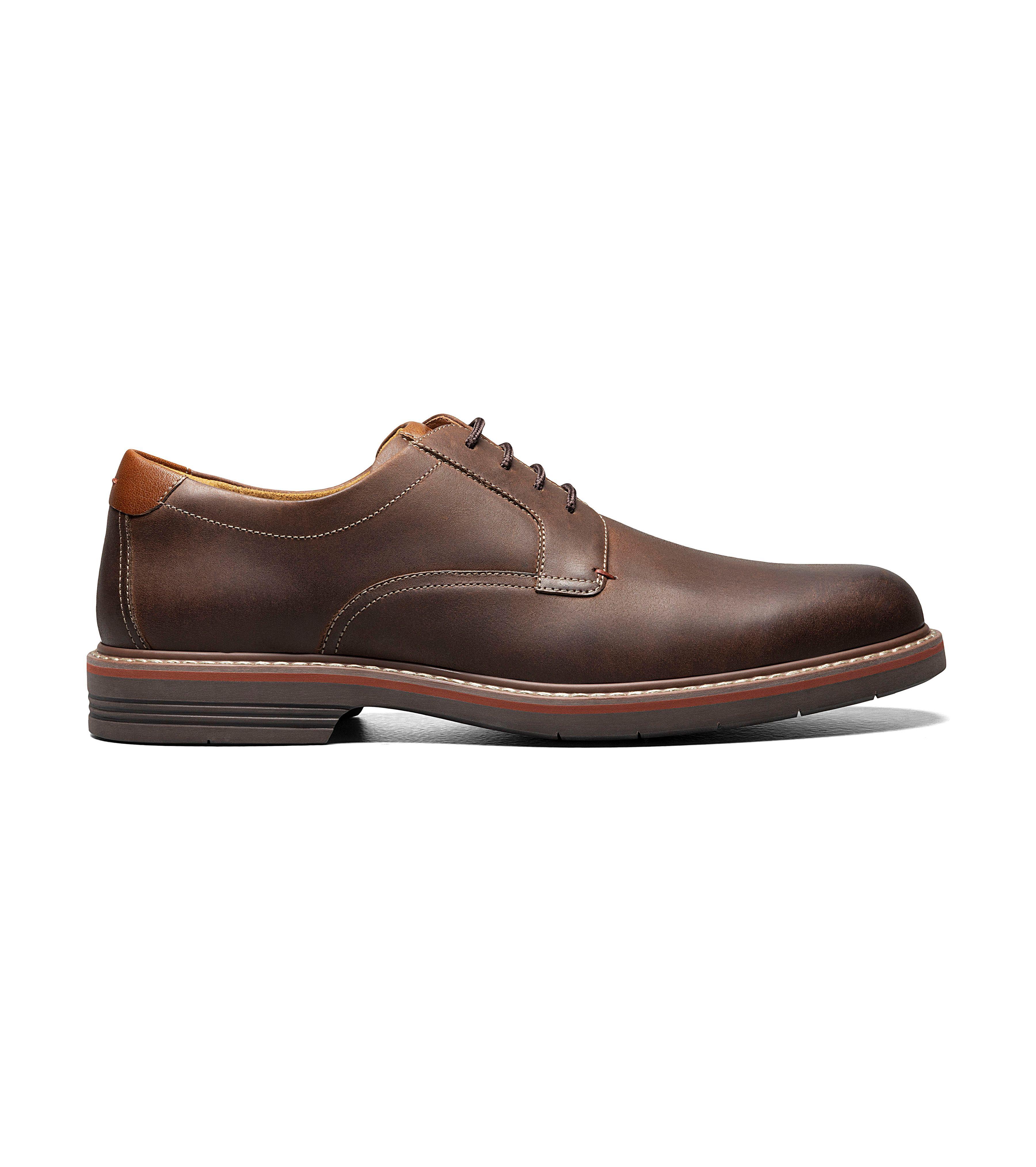 Zapatos Norwalk Plain Toe Oxford Café-2