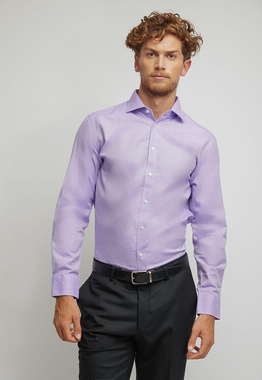 Camisa Non Iron Lila-0
