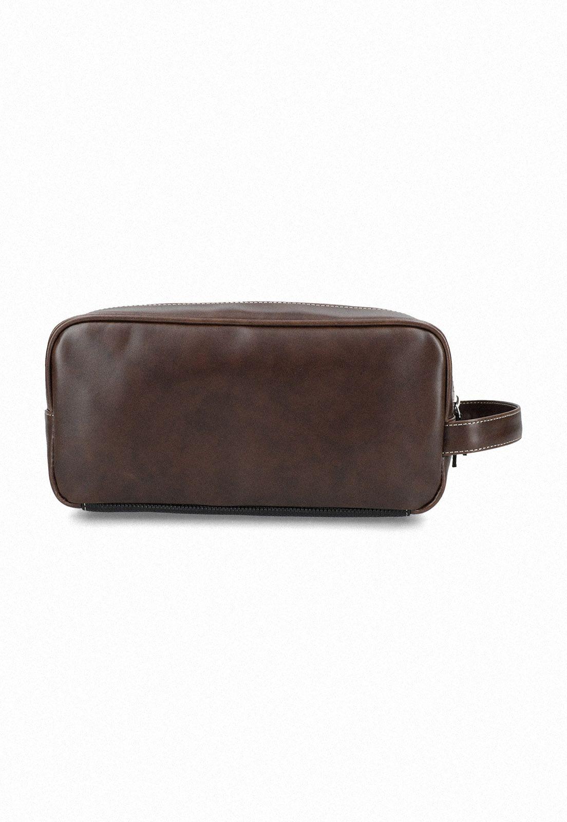 Estuche De Viaje Neceser Cafe-0