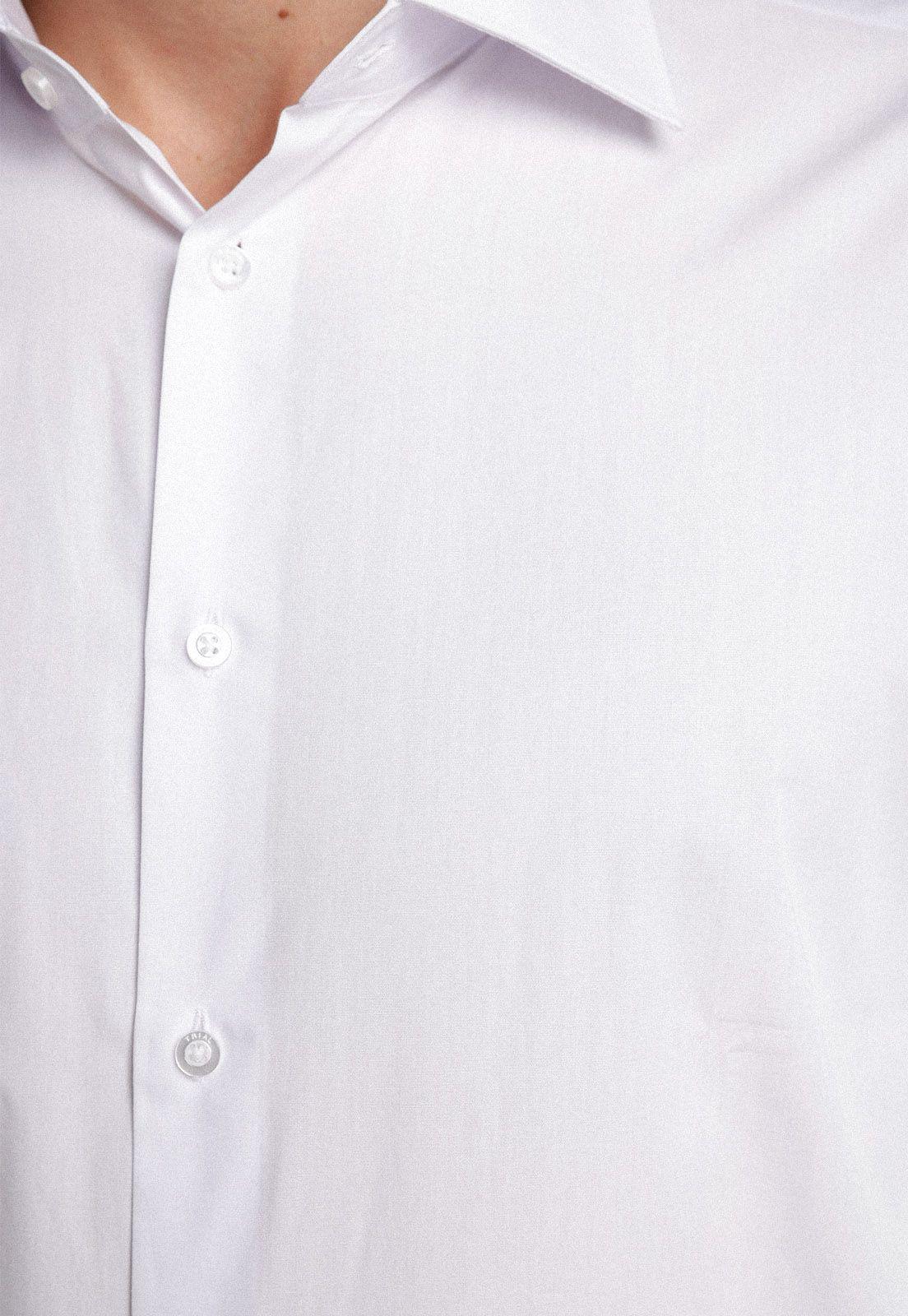 Camisa Formal Hombre Slim Fit Executive B Algodón Blanco-2