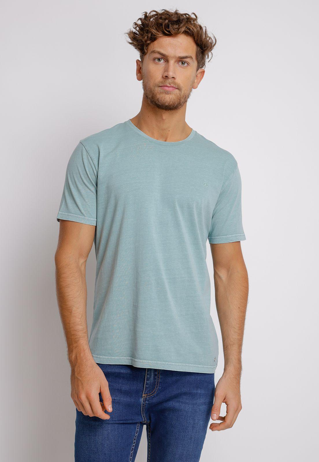 Polera Hombre Slim Fit Miklos Algodón Verde-0
