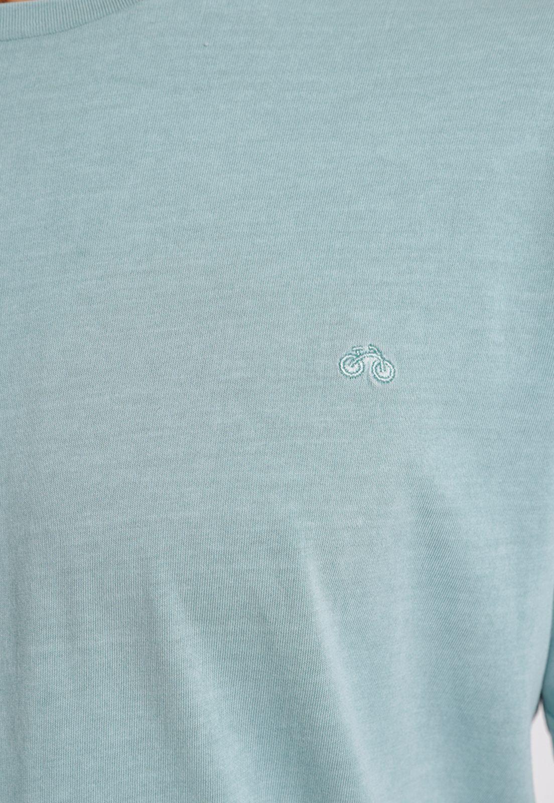 Polera Hombre Slim Fit Miklos Algodón Verde-2