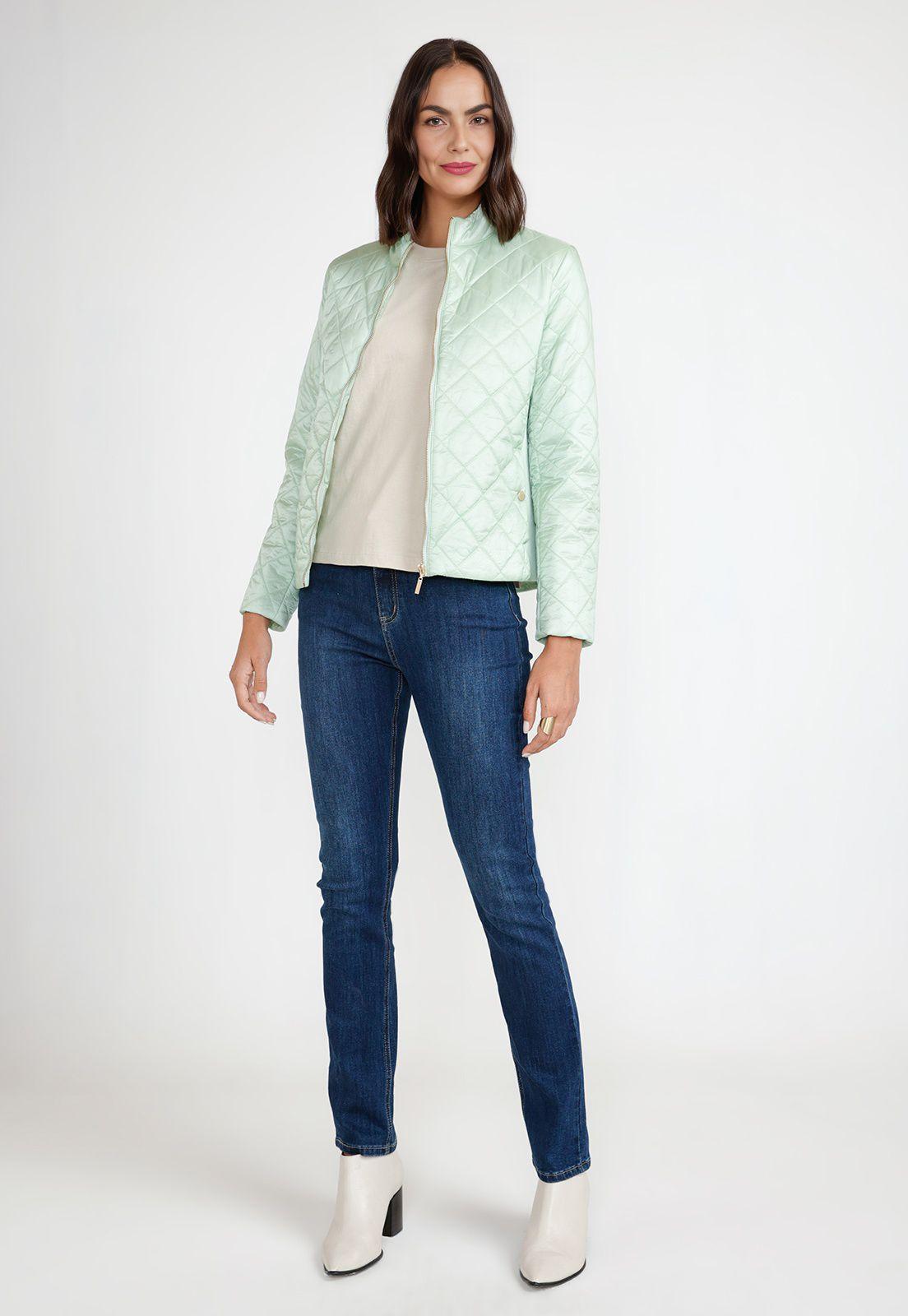 Chaqueta Acolchada Mujer Artemisa Verde-3