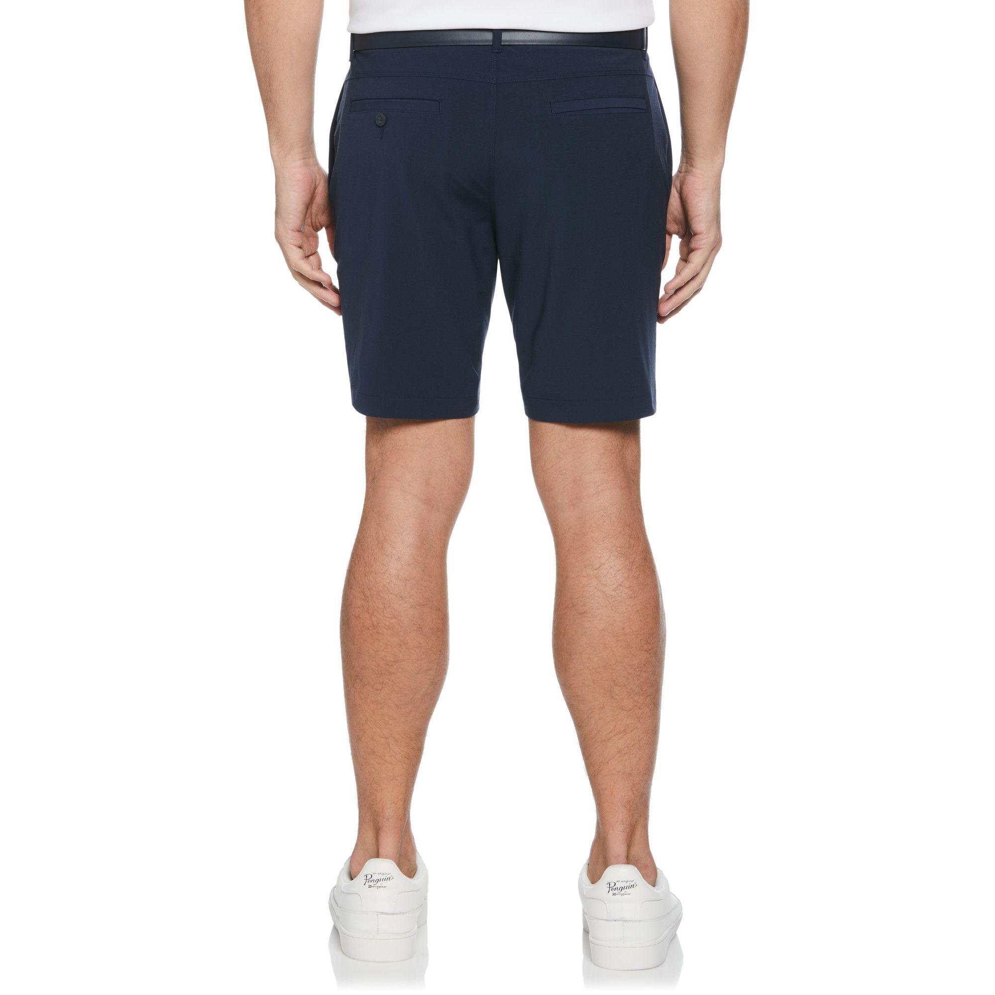 Bermuda Hombre Pete Performance 8" Navy-1