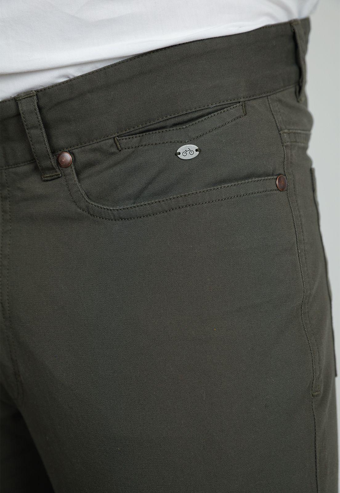 Pantalón hombre Slim Fit Vilas Algodón Petróleo-2
