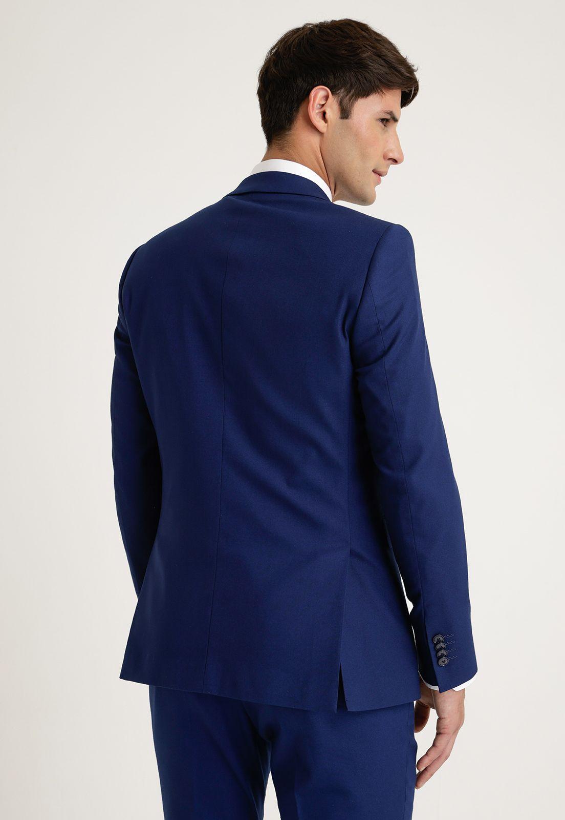 Chaqueta Hombre Traje Suit Separates Washable Azul Medio-1