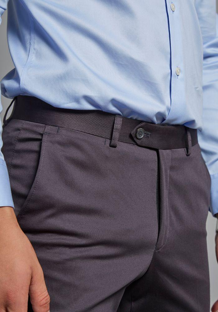 Pantalón Formal Microdiseño Gris-6