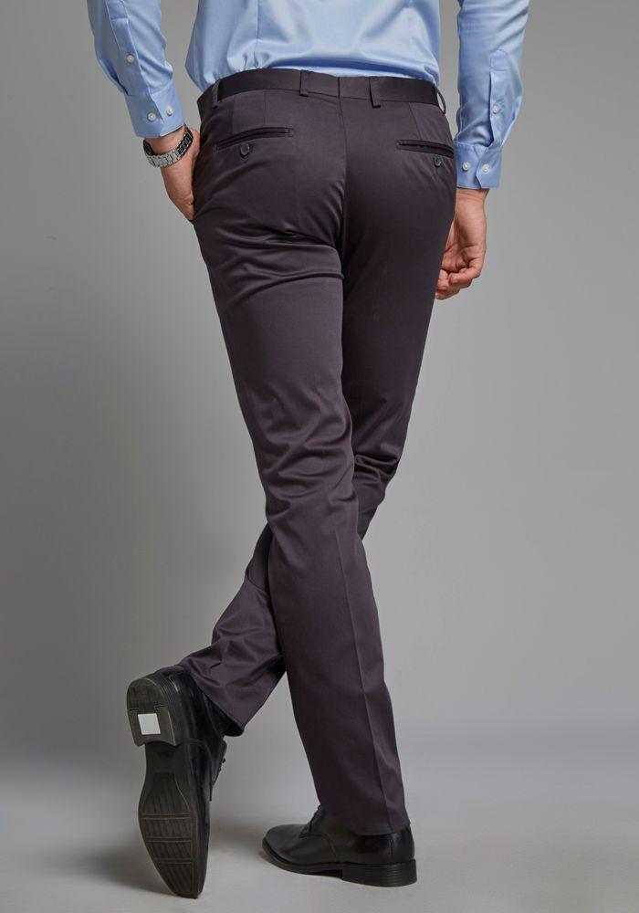 Pantalón Formal Microdiseño Gris-7