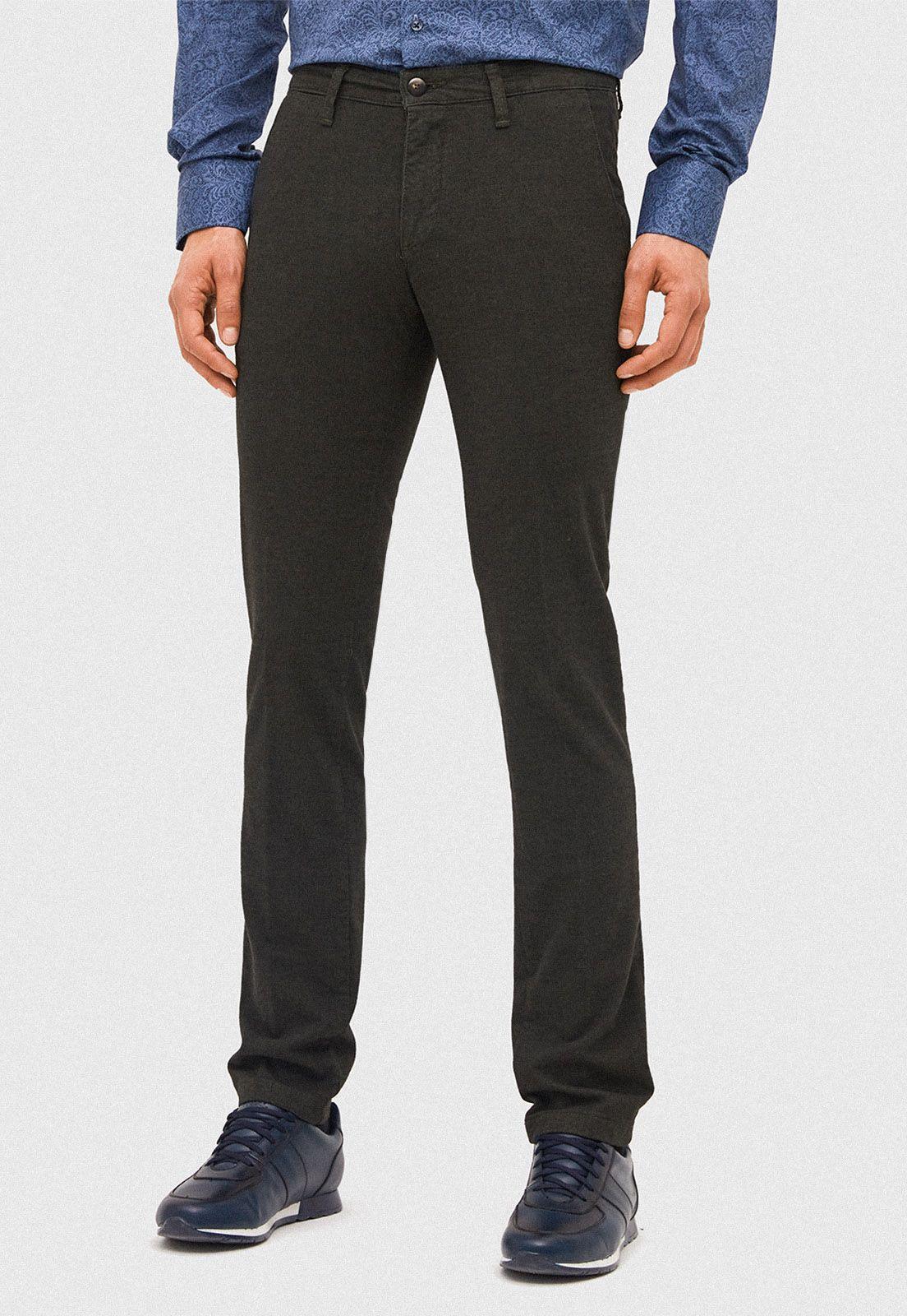 Pantalon casual Europeo Four ten Verde-0