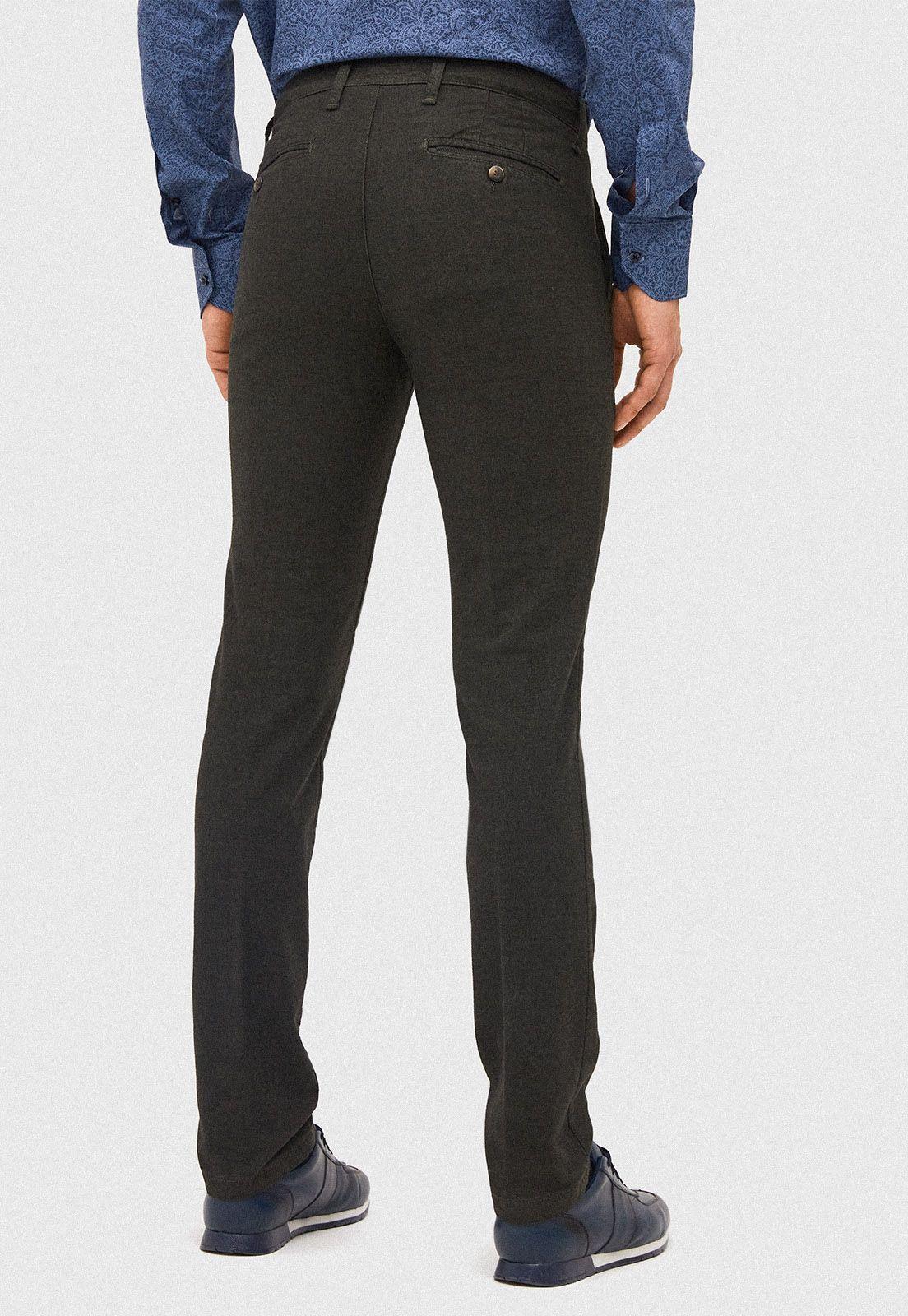 Pantalon casual Europeo Four ten Verde-1