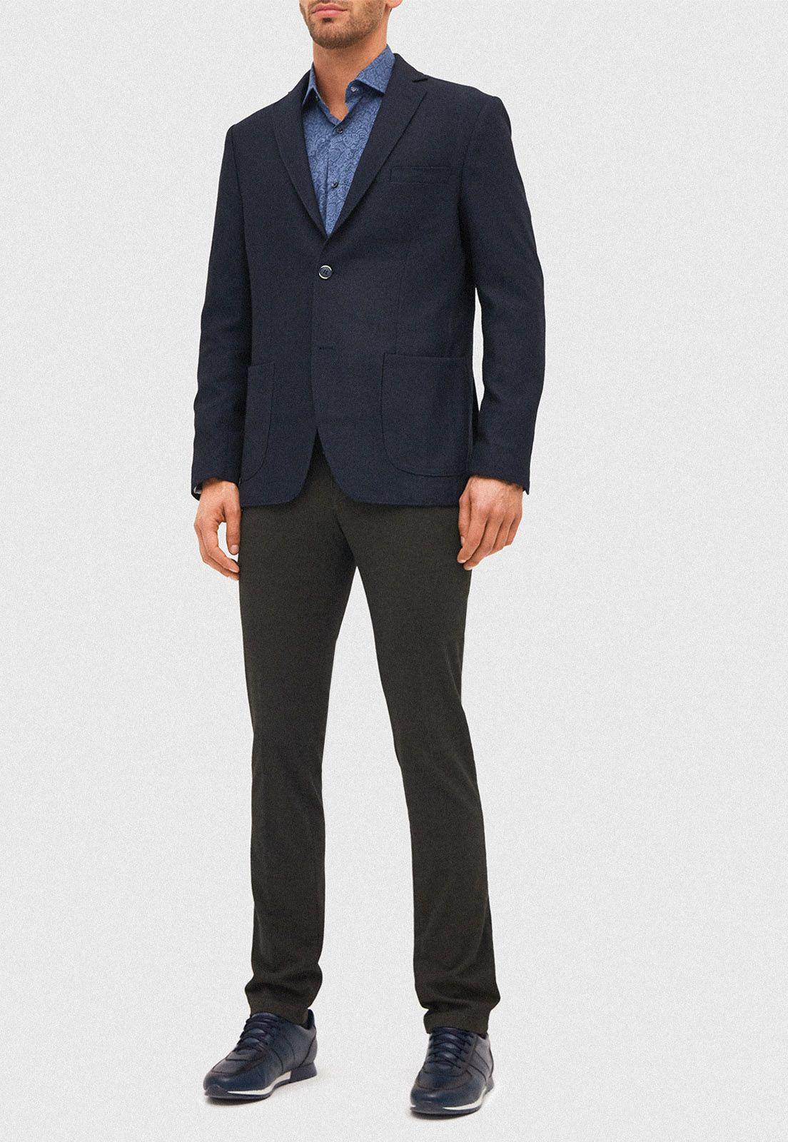 Pantalon casual Europeo Four ten Verde-3