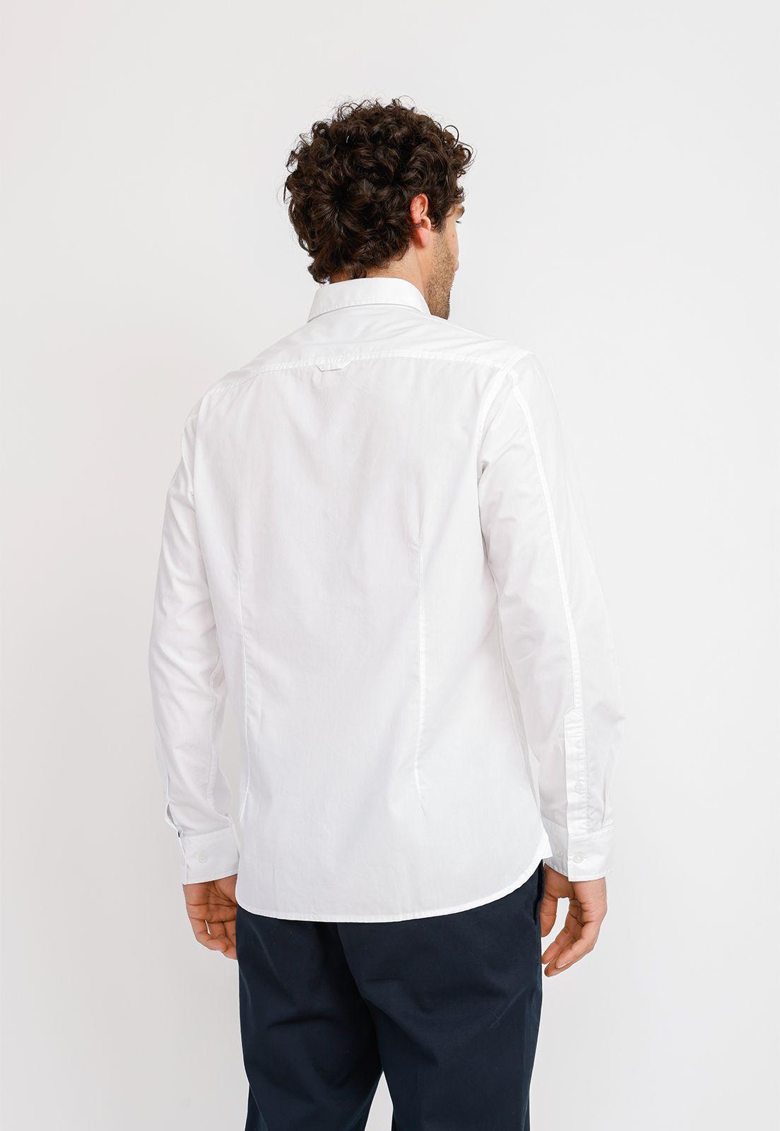 Camisa ML Hombre Basilio Blanco-1