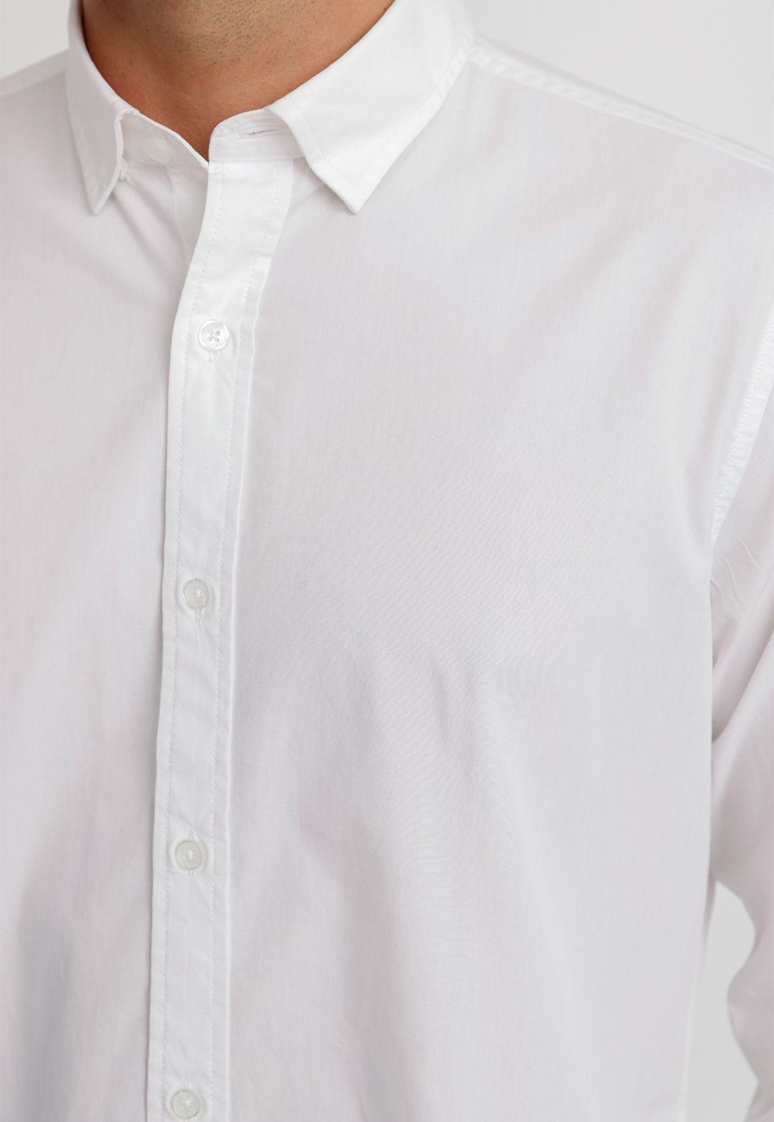 Camisa ML Hombre Basilio Blanco-2