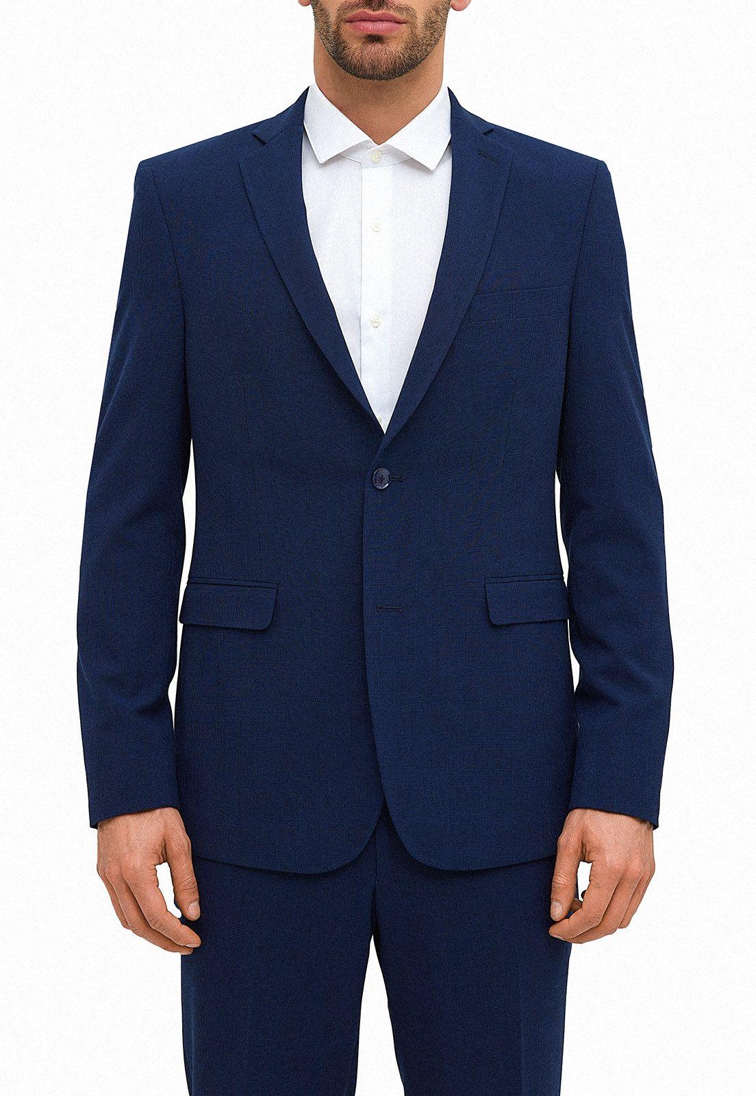 Chaqueta Suit Sep Washable Slim Azul-0