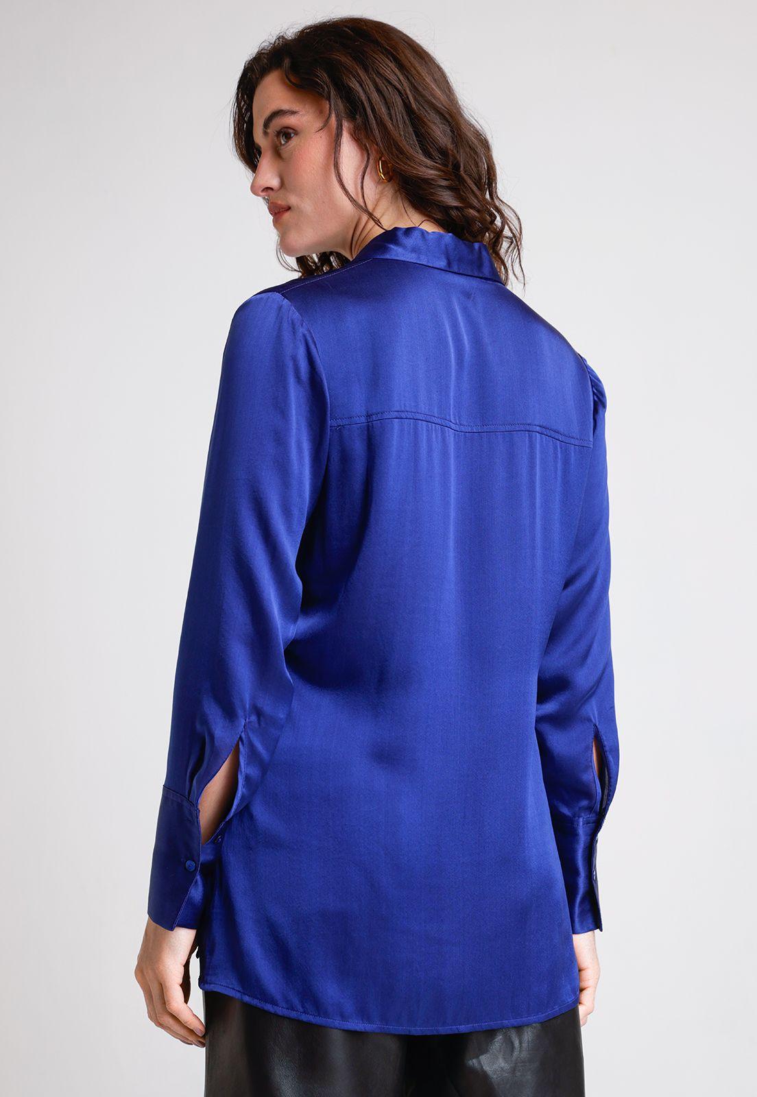Blusa De Mujer Modelo Paris Color Azul-1