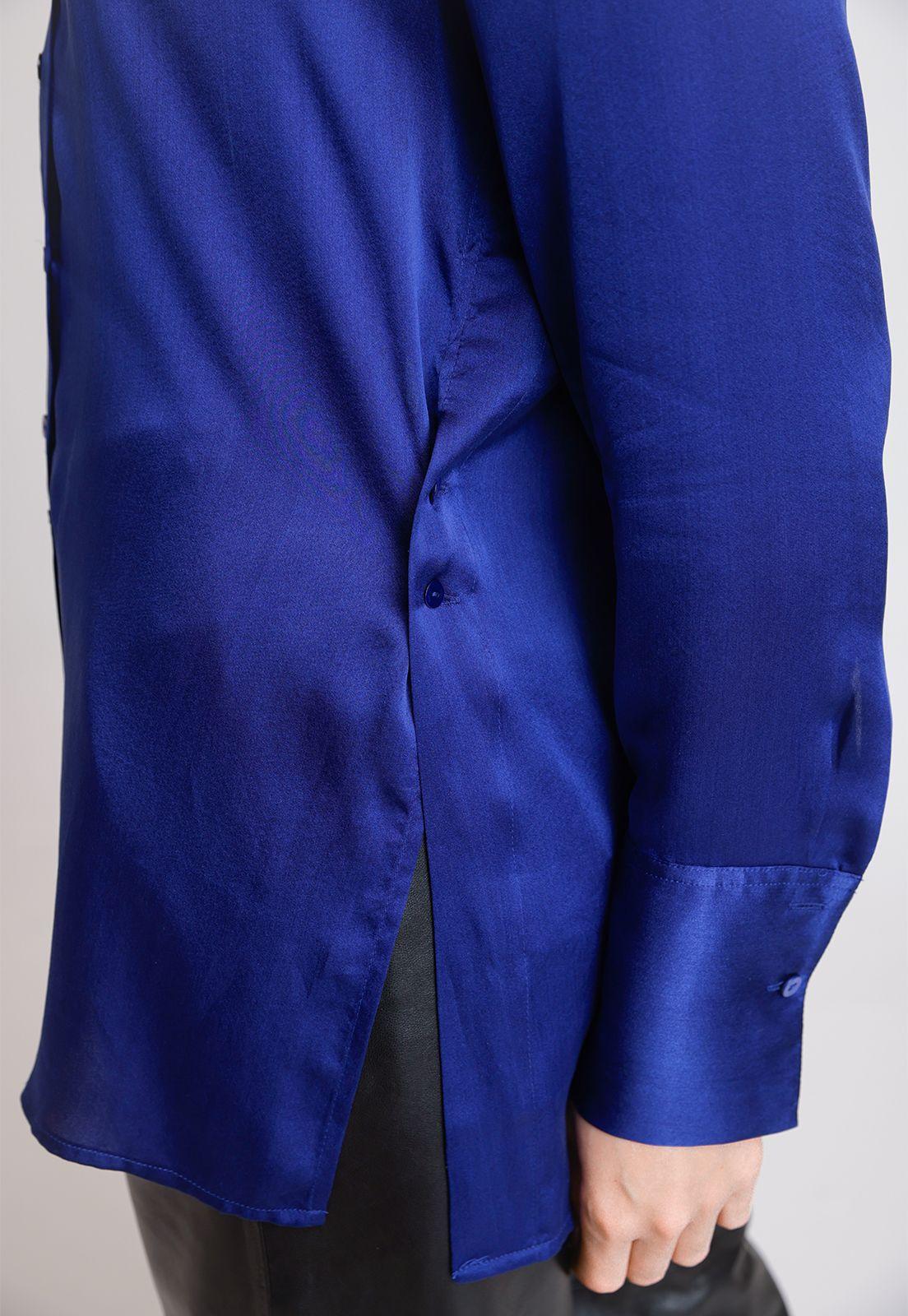 Blusa De Mujer Modelo Paris Color Azul-2