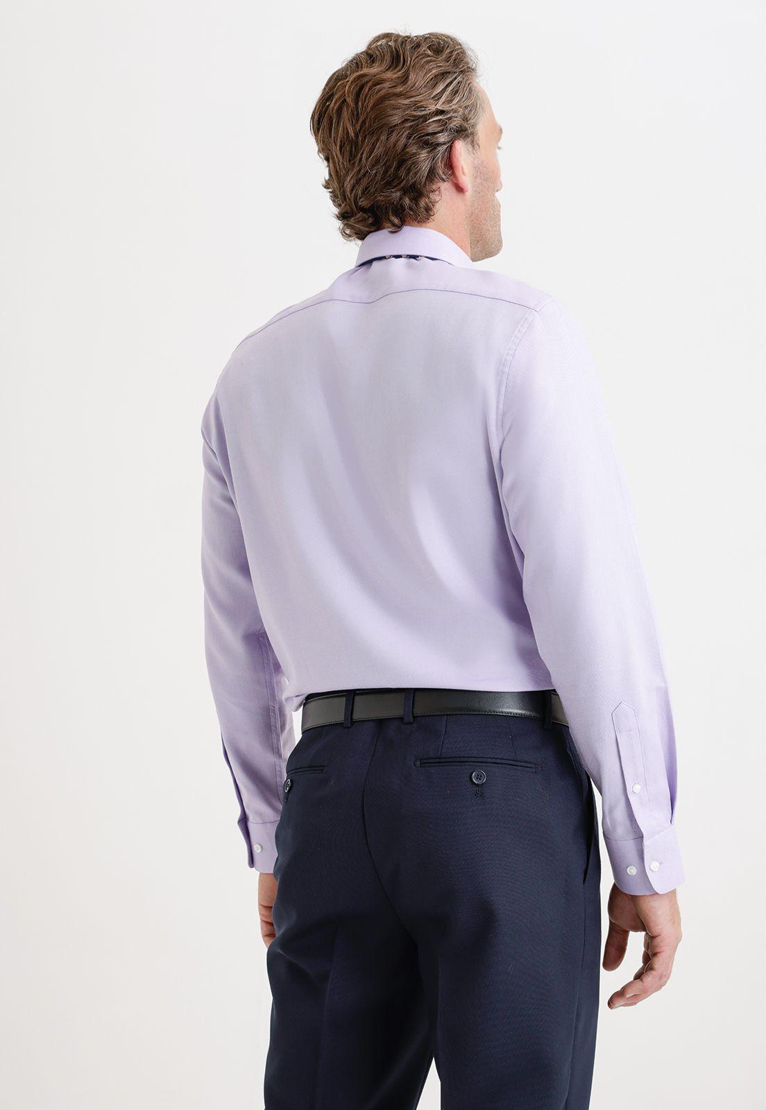 Camisa formal hombre executive lila-1
