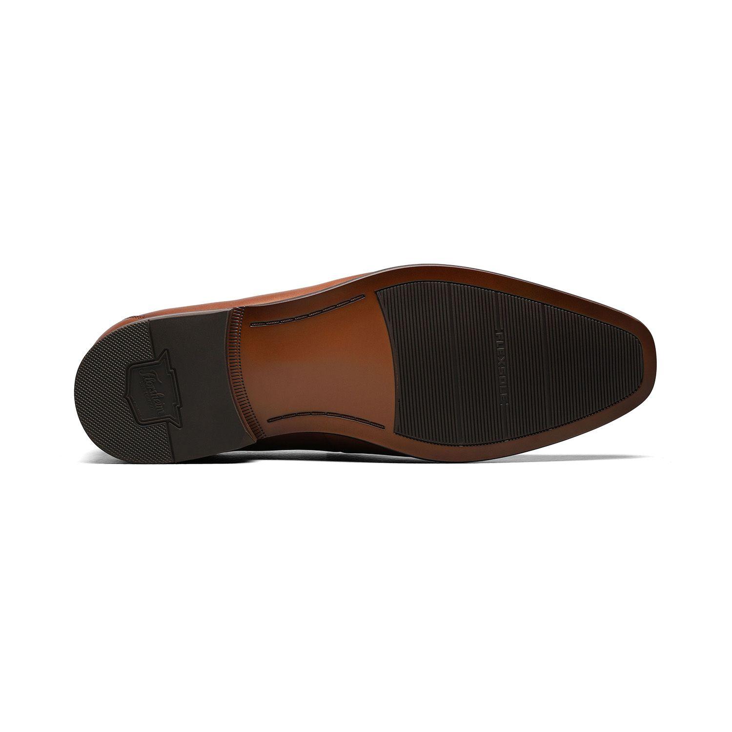 Zapatos Postino Plain Toe Cognac-6