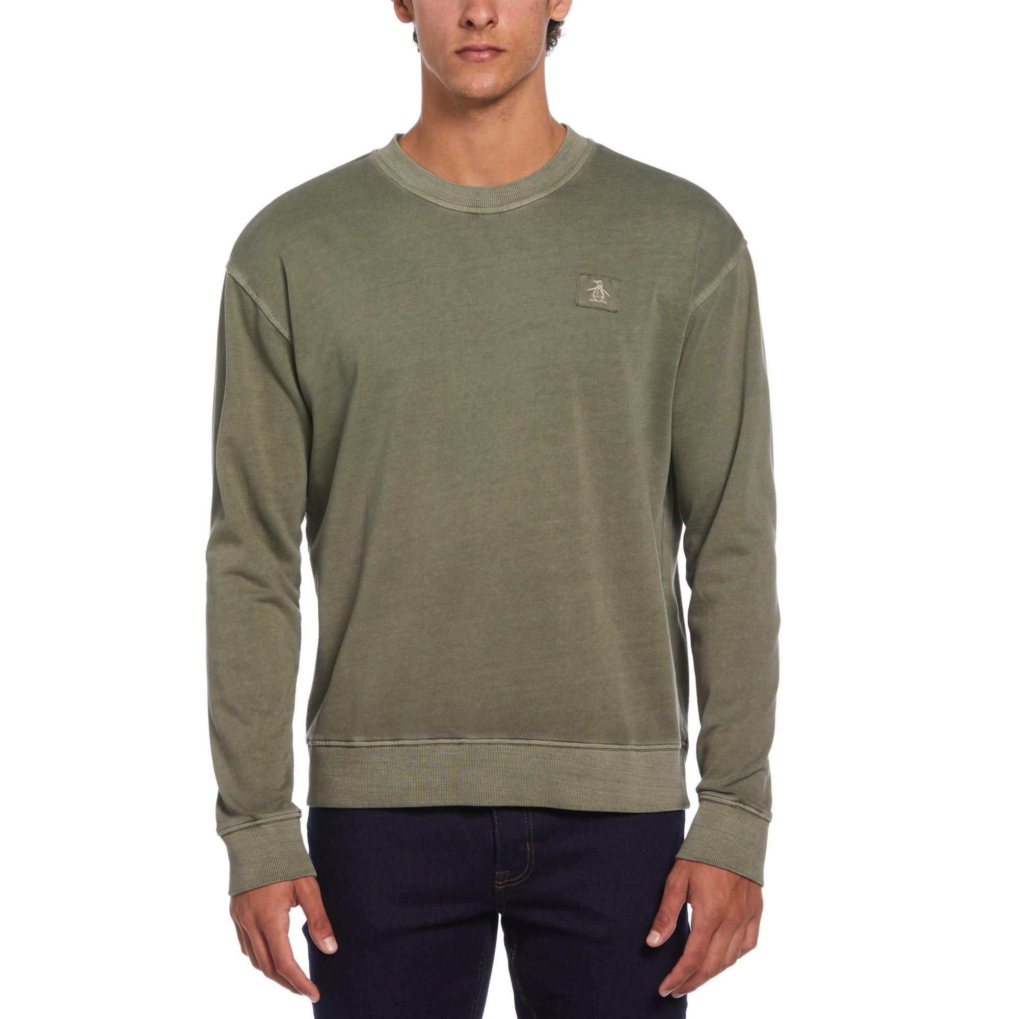 Polerón De Hombre Algodón Liso Militar-0