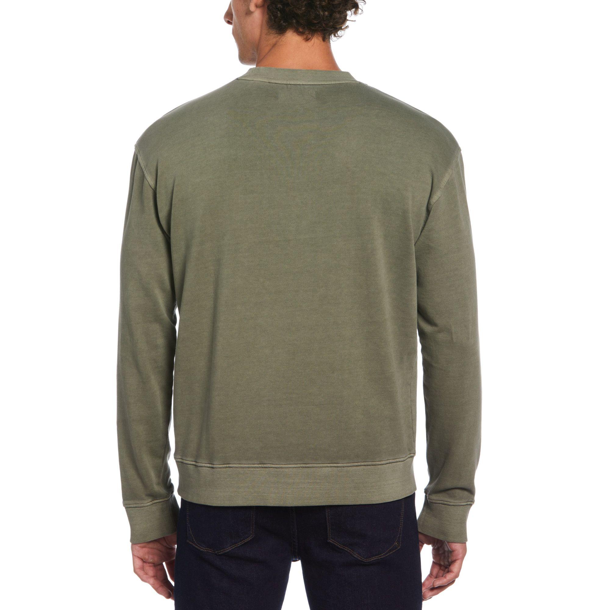 Polerón De Hombre Algodón Liso Militar-1