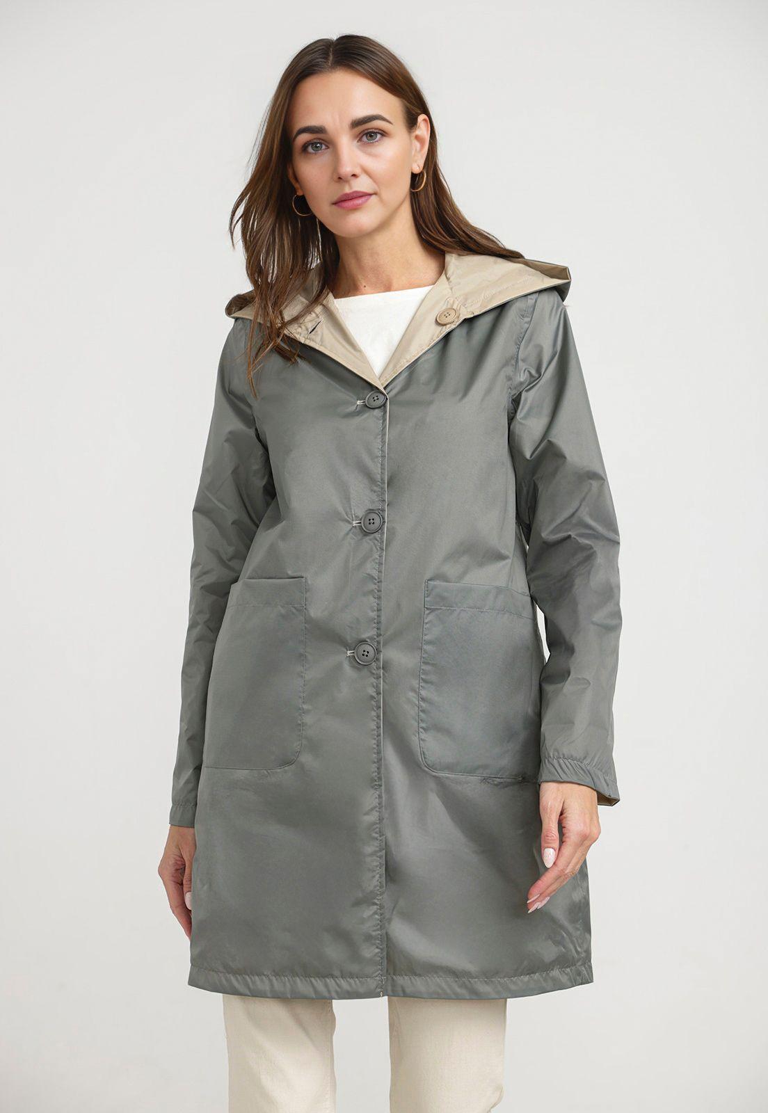 Impermeable Mujer Paz Taupe-0