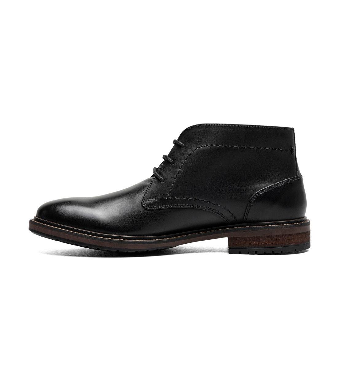 Botines Casual Forge Plain Chukka Negro-4