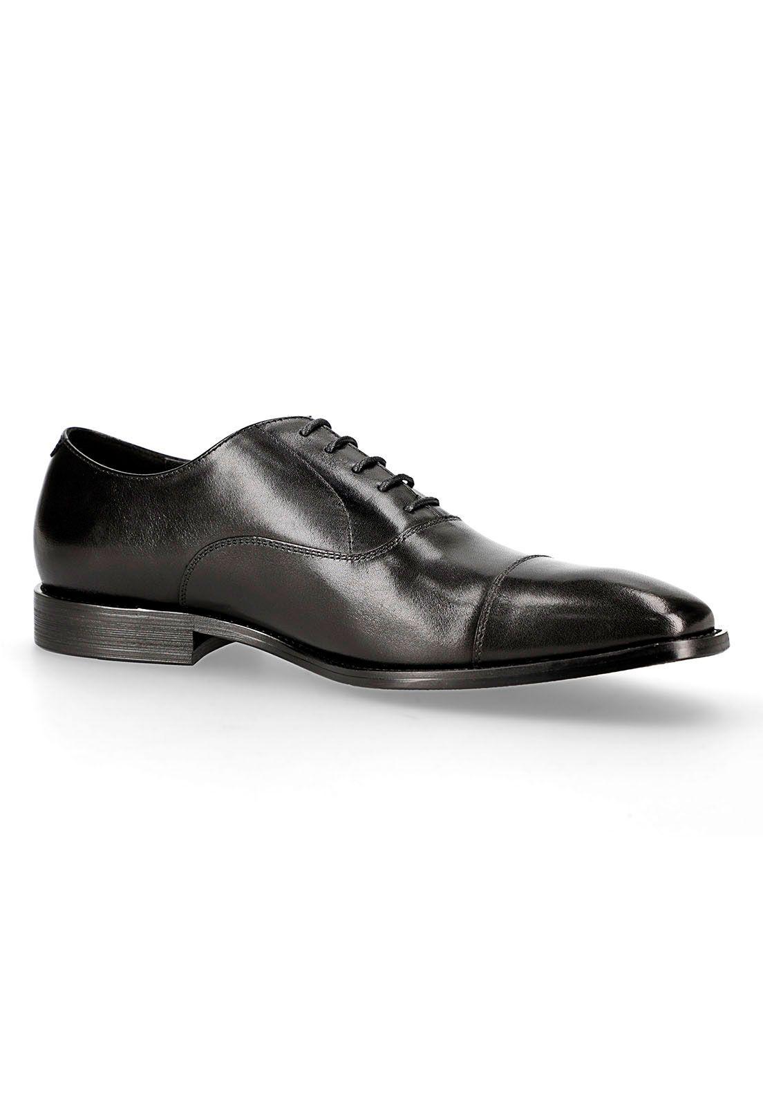 Zapato Formal Cuero Negro-0