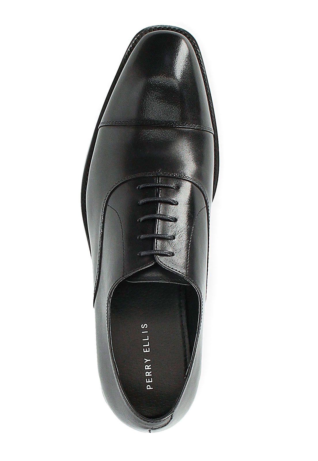Zapato Formal Cuero Negro-2