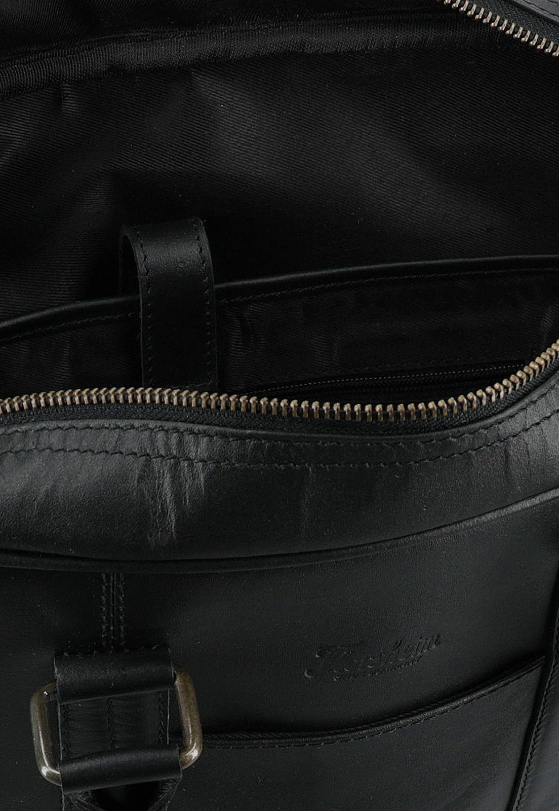 Bolso de cuero Negro-4