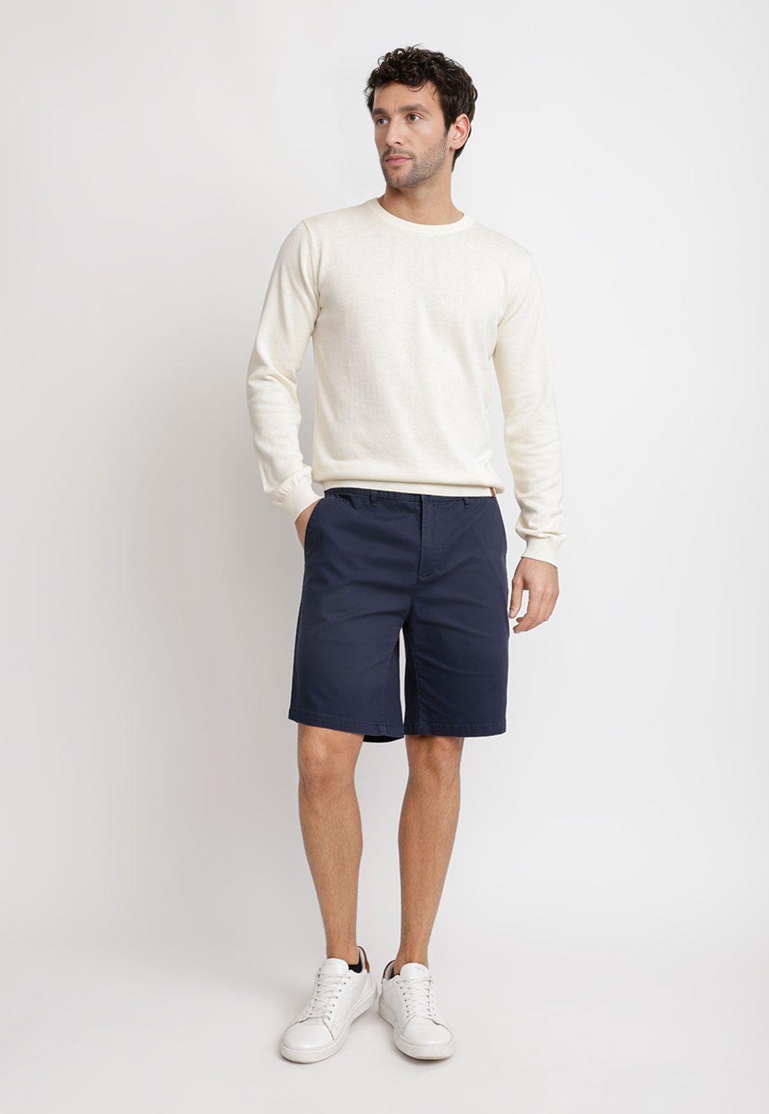 Sweater Cuello C Algodón Phelps Crudo-2
