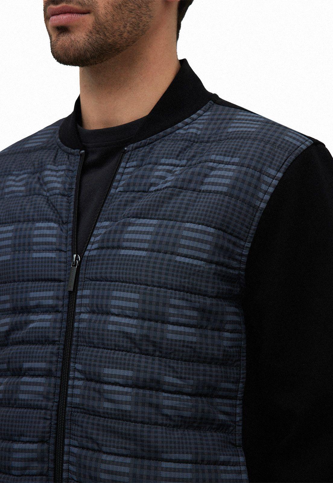 Polerón Full Zip Negro-2