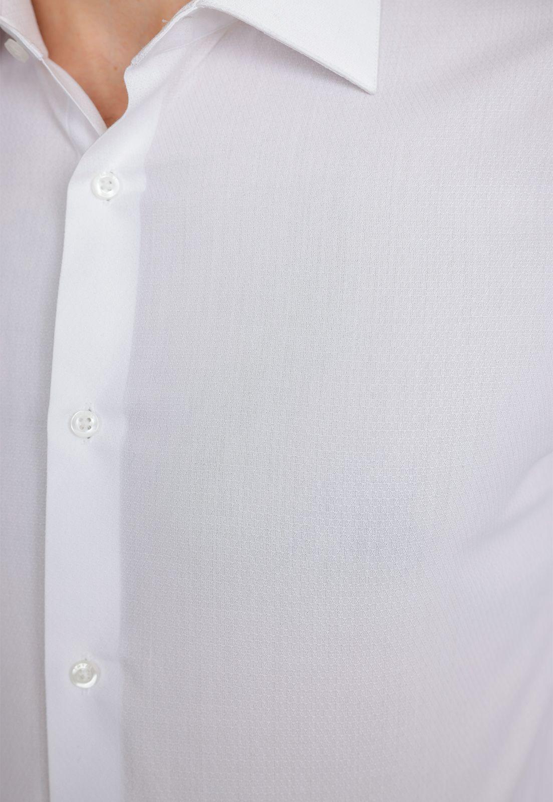 Camisa hombre Formal Slim Fit Executive  Algodón Blanco -2