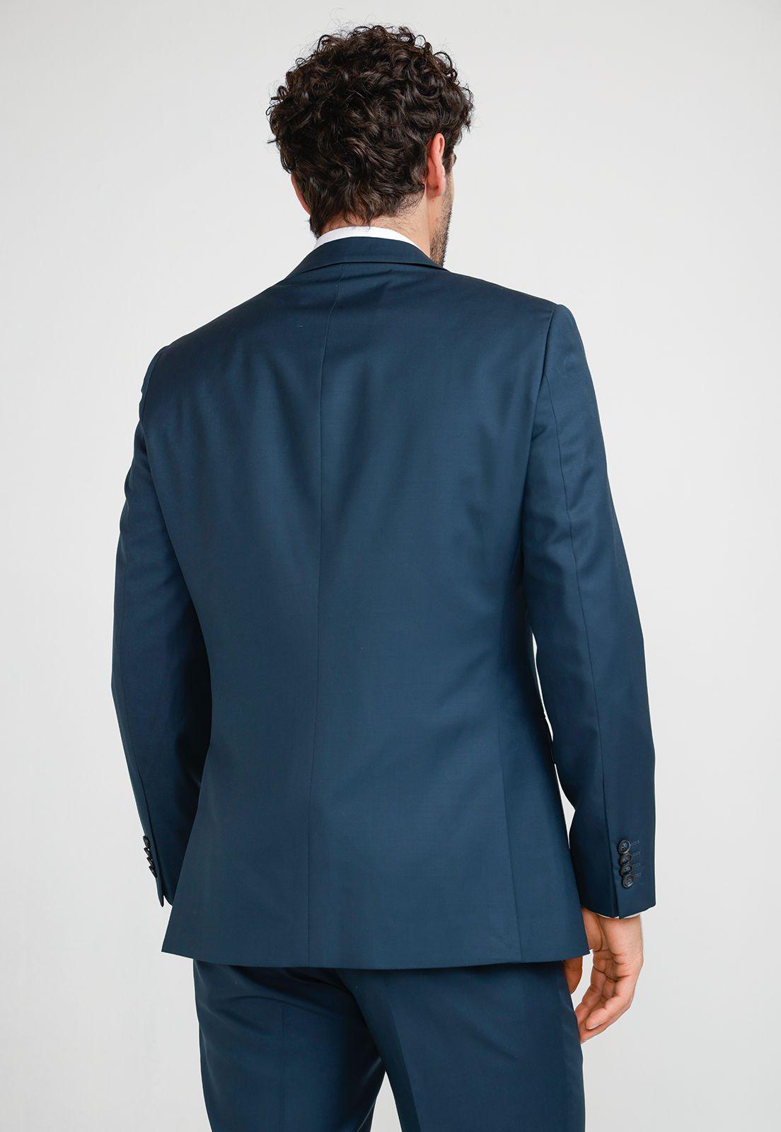 Chaqueta Formal Hombre Petróleo-1