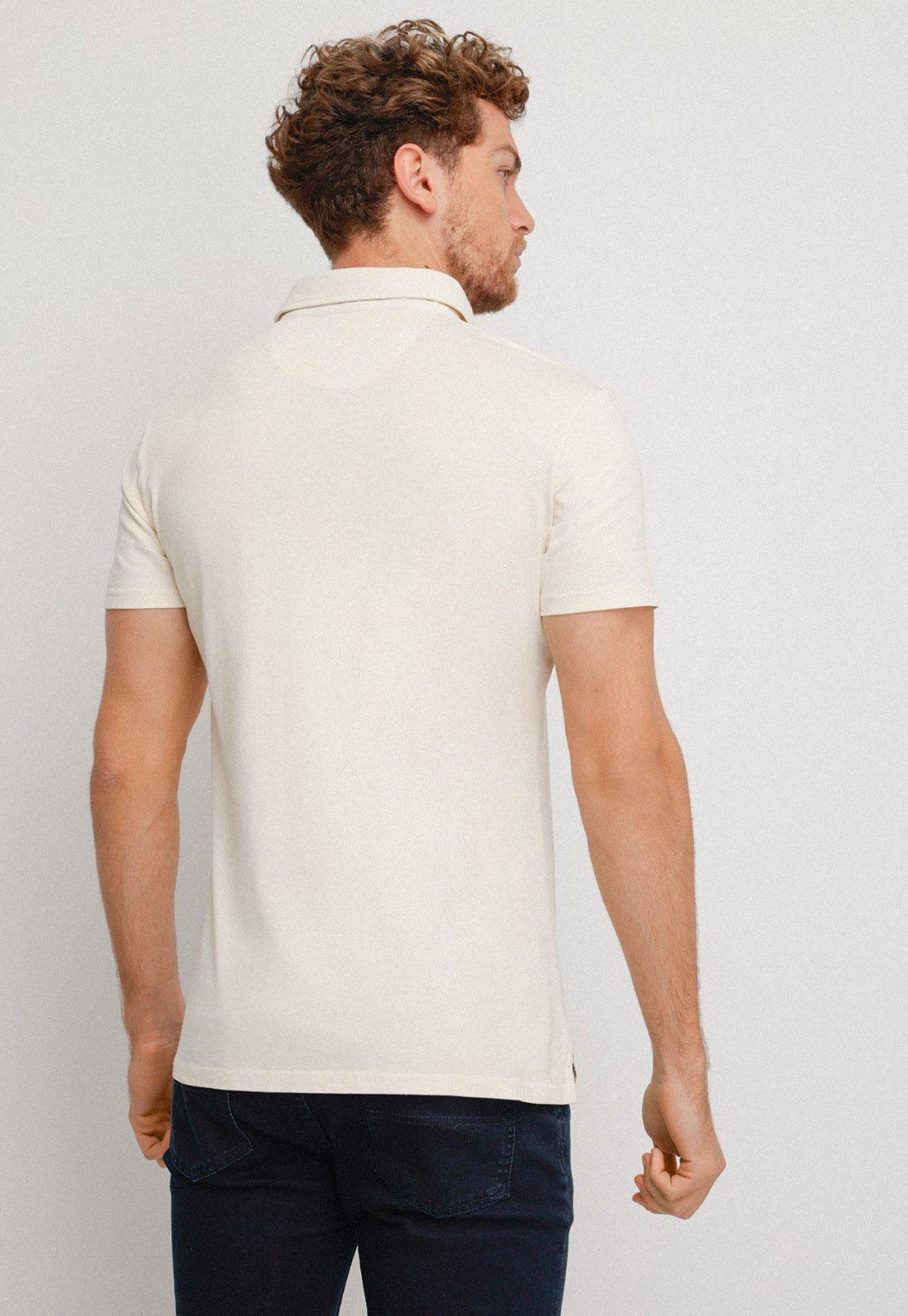 Polera Hombre Slim Fit Marc Algodón Arena-1