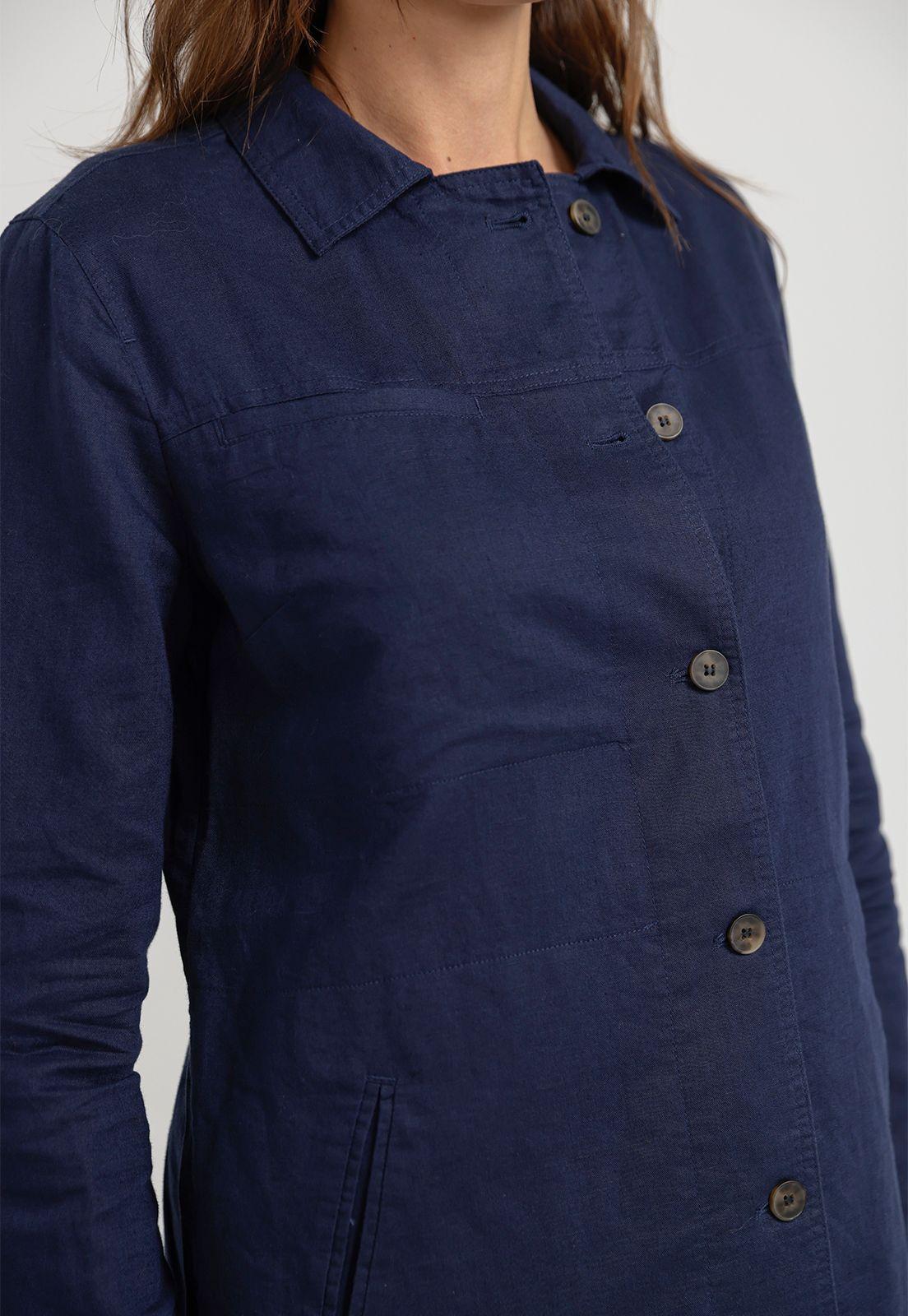 Sobrecamisa Mujer Astazú Marino-2