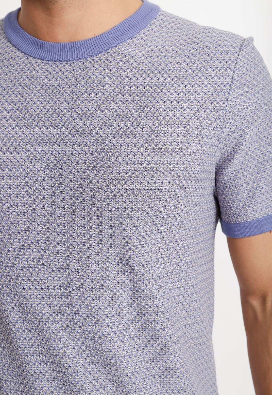 Polera Hombre Manga Corta Denim-2