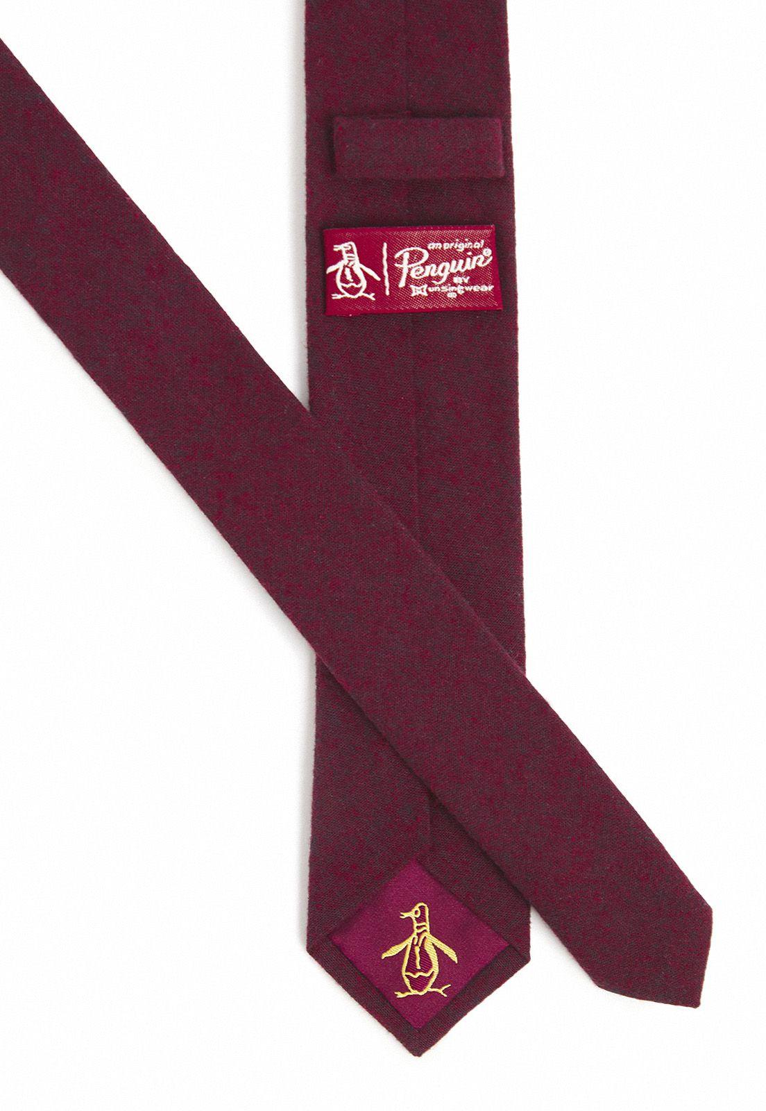 Corbata De Hombre Falso Rojo-2