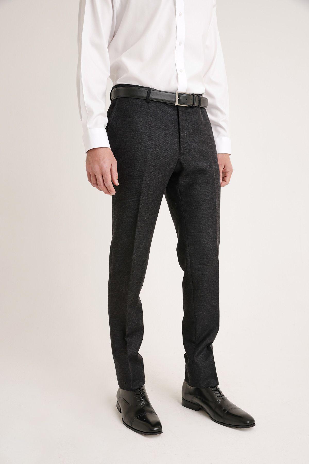 Pantalón Formal Hombre franela marengo-0