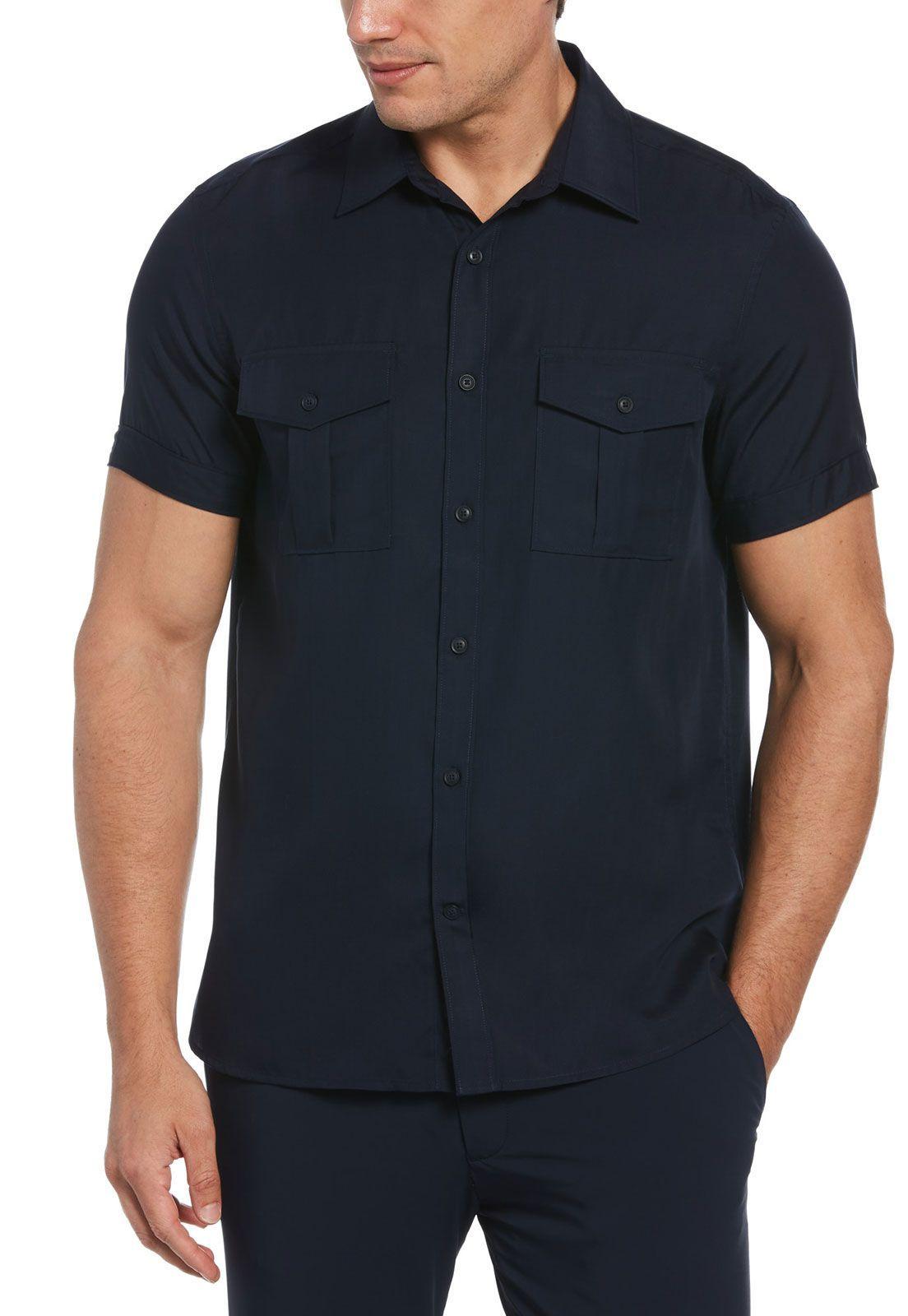 Camisa Casual Ultra Soft Navy-0