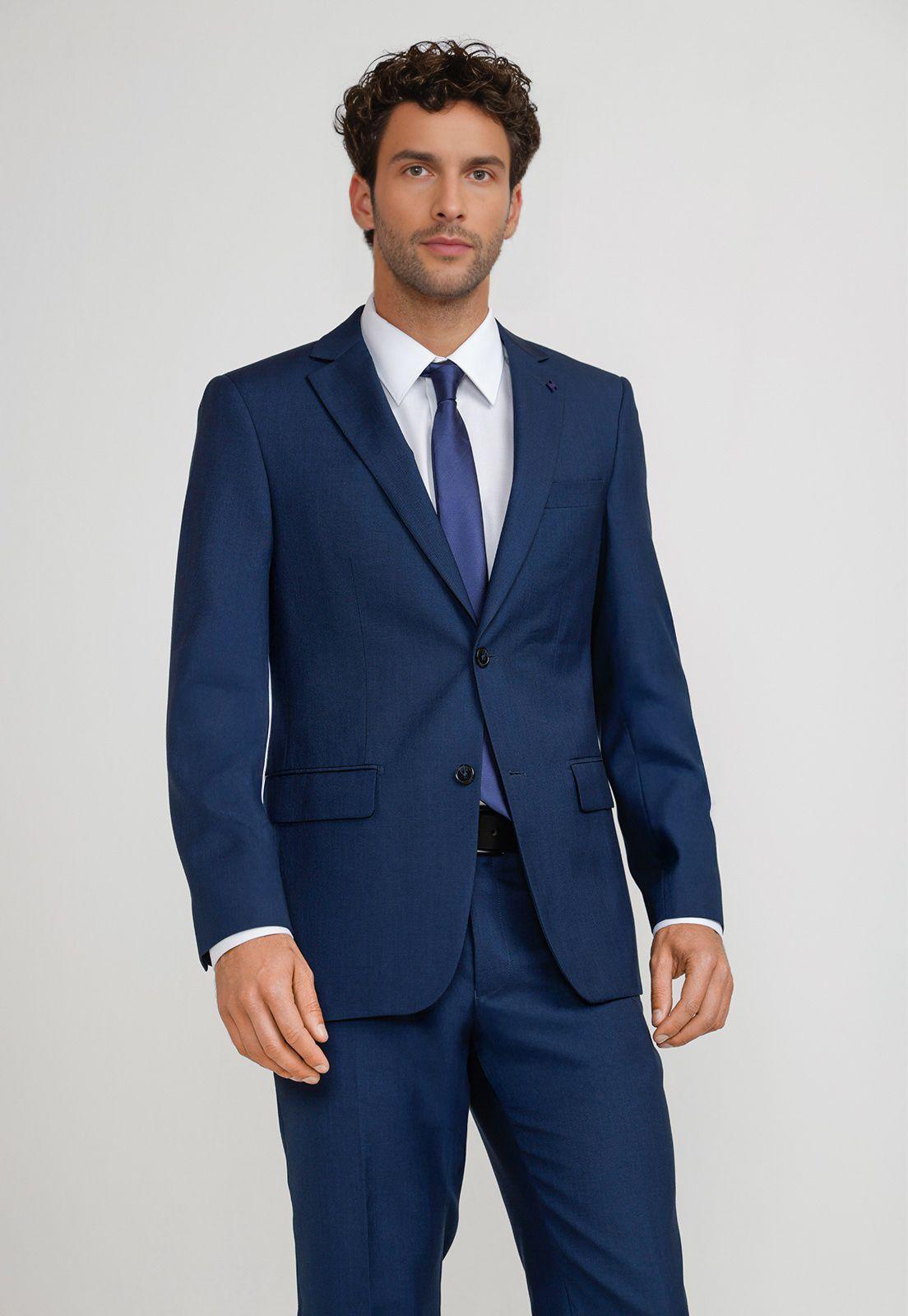 Traje Hombre Formal Trl Azul Marino-1
