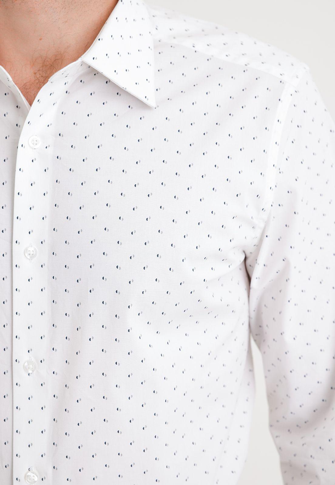 Camisa Formal Hombre blanco-2