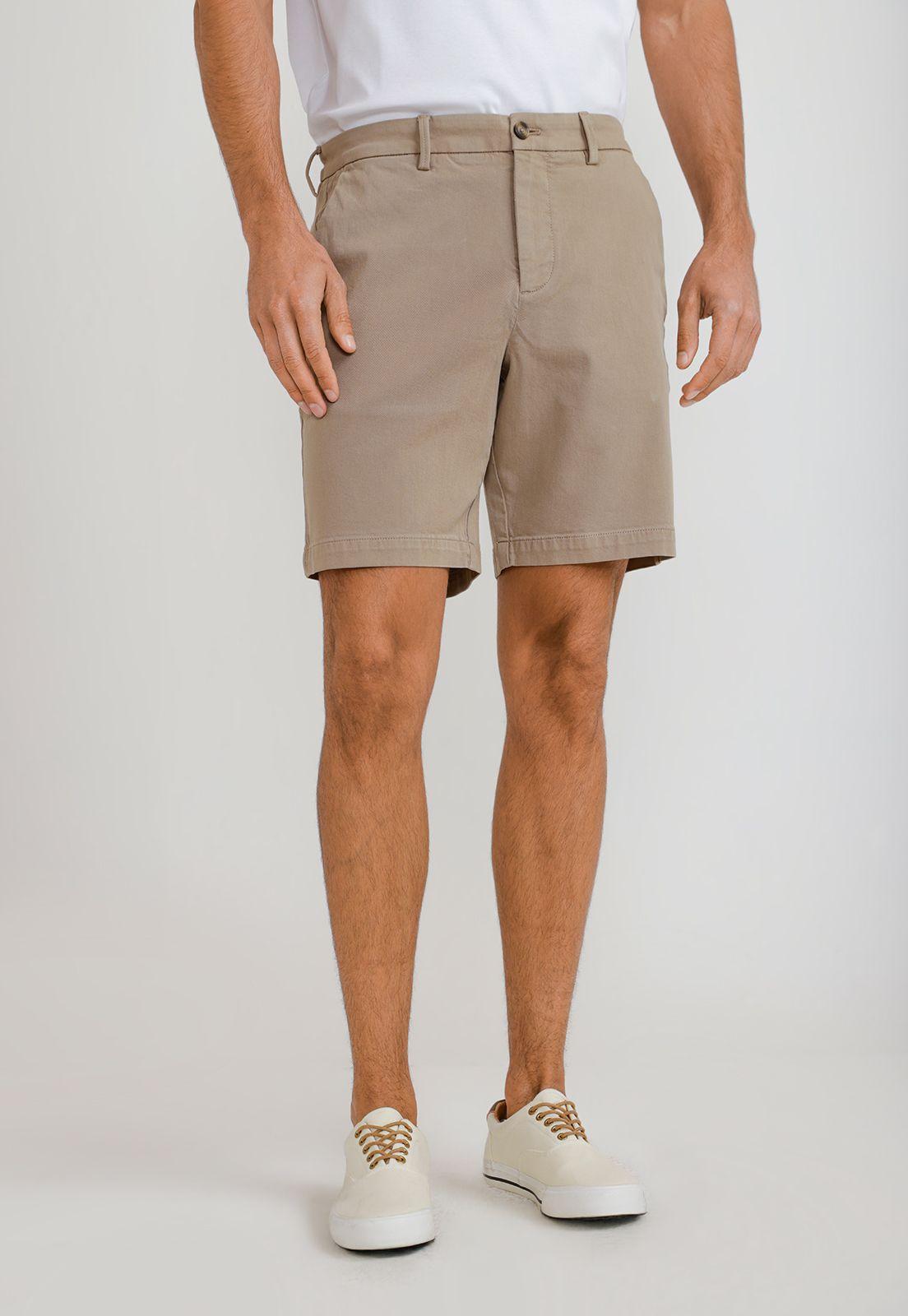 Bermuda Hombre Stretch Khaki-0