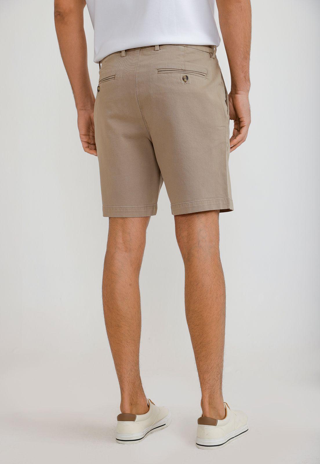 Bermuda Hombre Stretch Khaki-1
